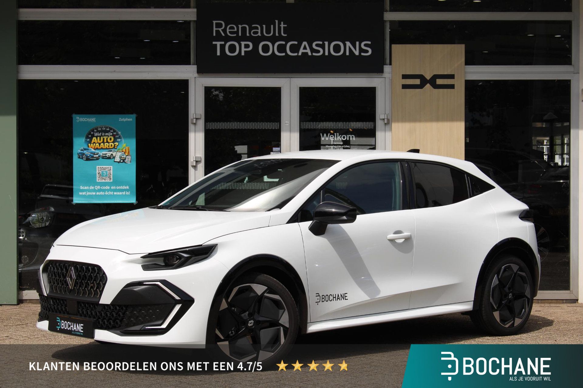 Renault Clio met kenteken KJV-90-S – vooraanzicht