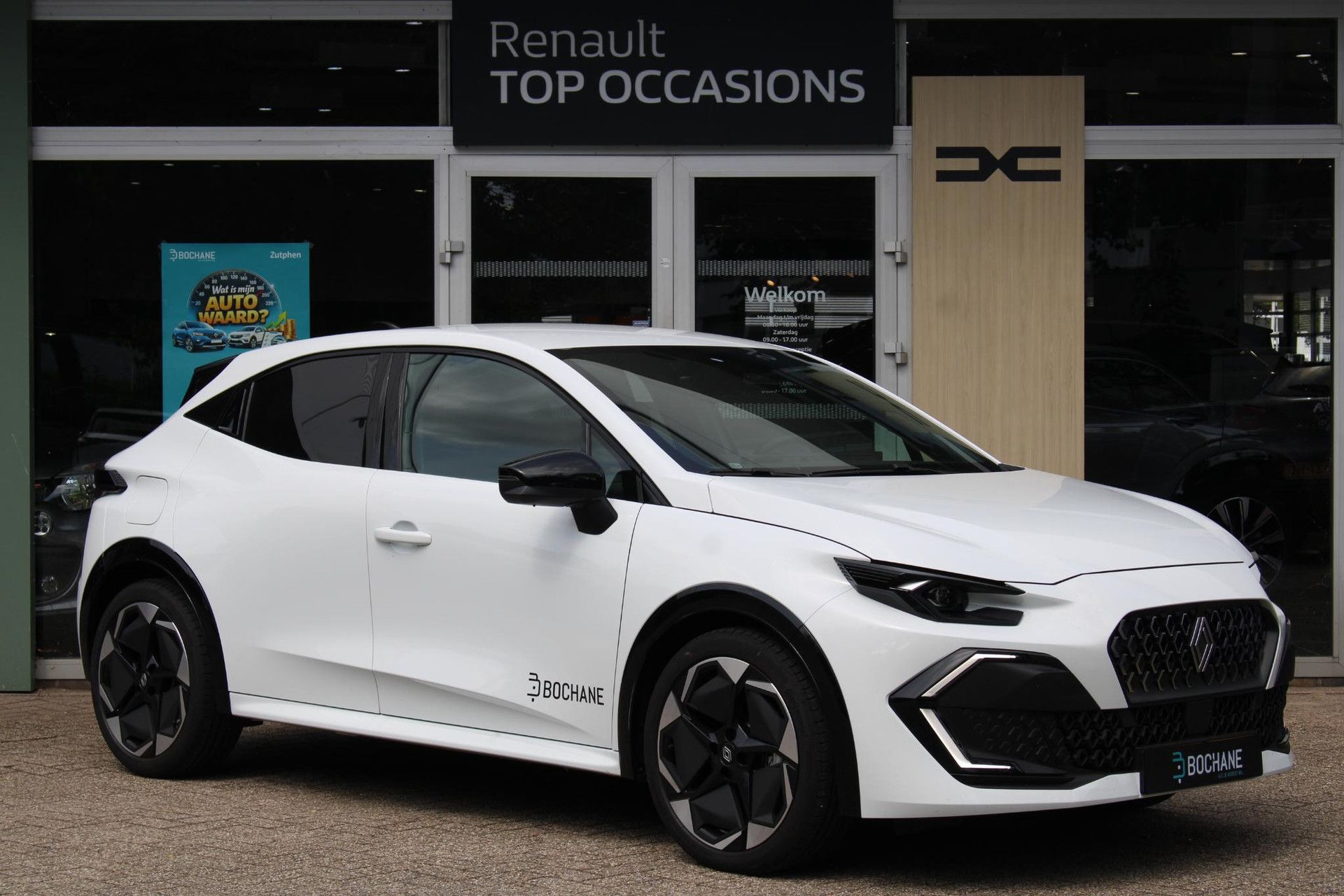 Renault Clio met kenteken KJV-90-S – detailfoto