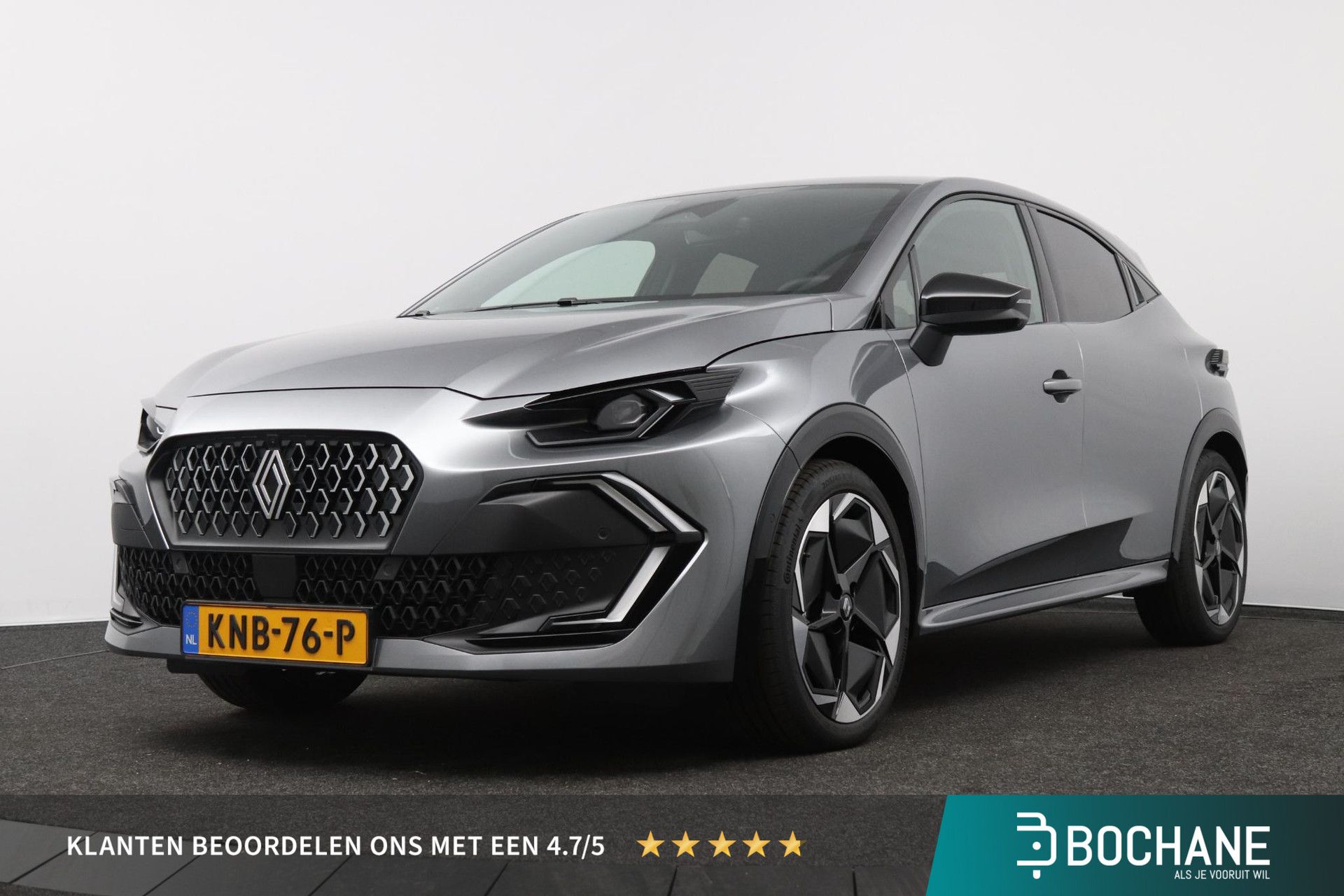 Renault Clio met kenteken KNB-76-P – vooraanzicht