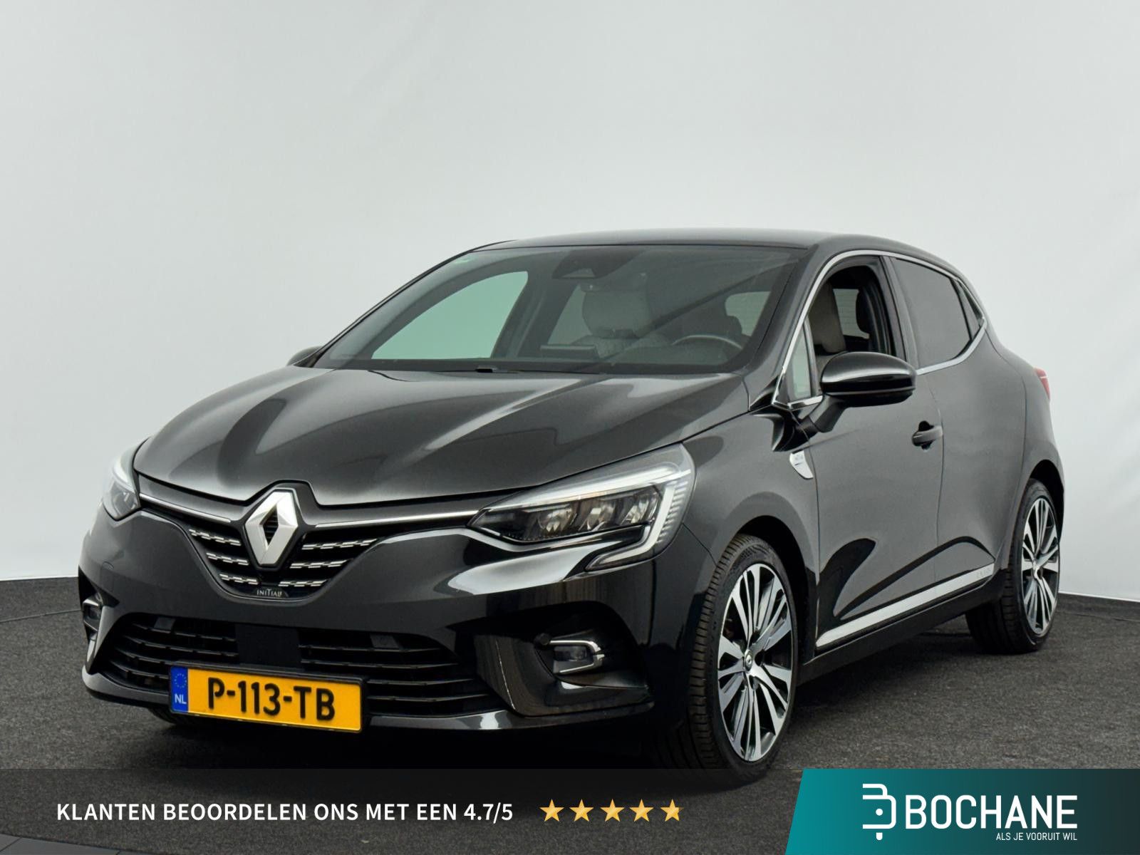 Renault Clio met kenteken P-113-TB – vooraanzicht