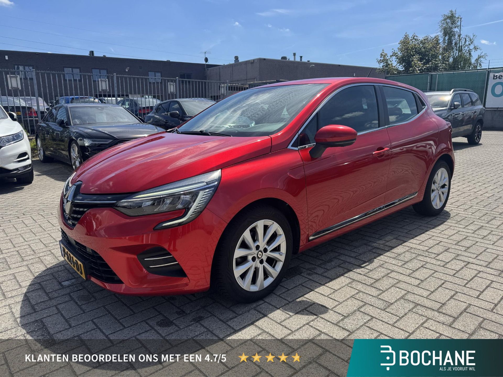 Renault Clio met kenteken P-634-DJ – vooraanzicht