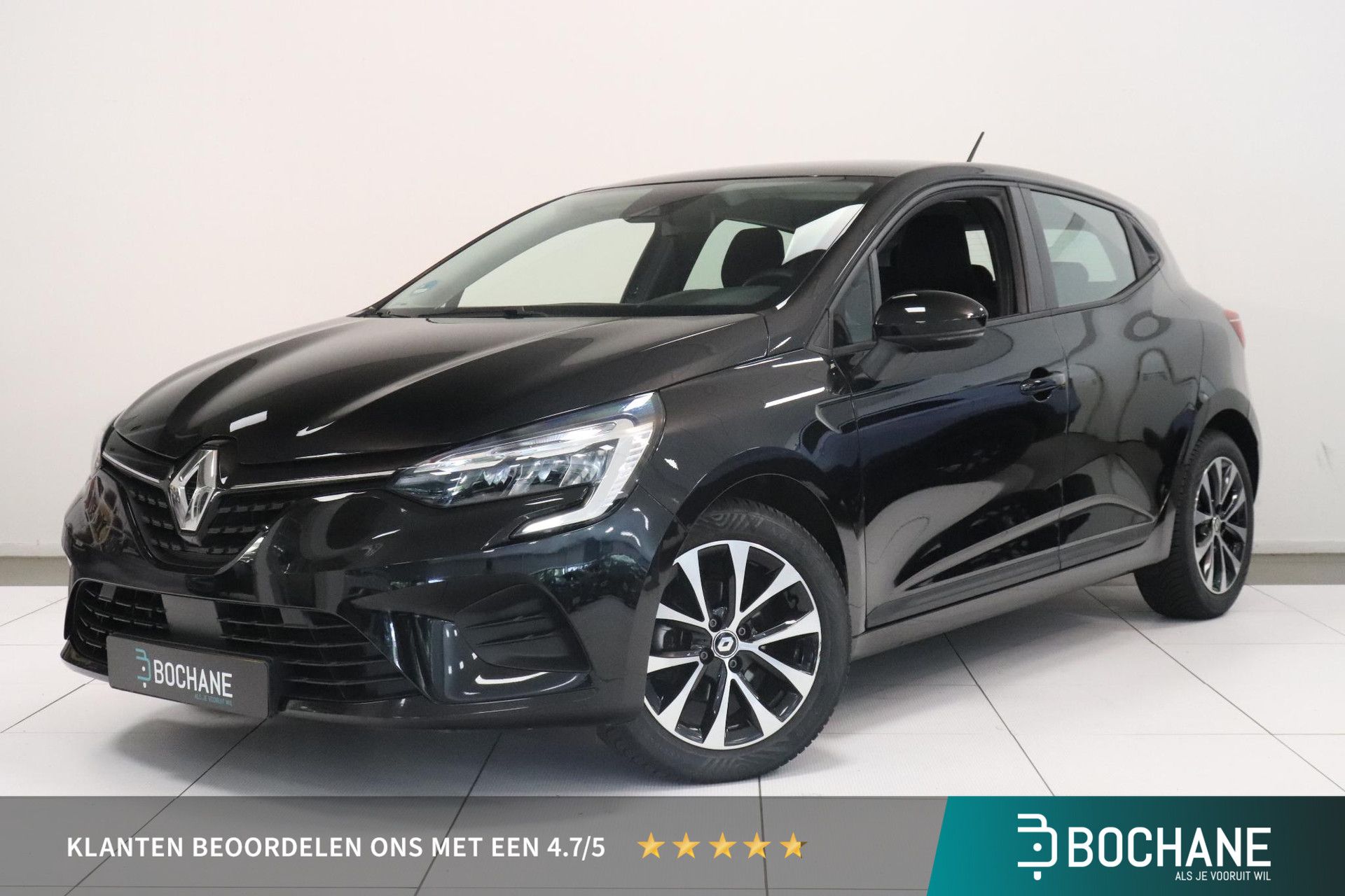 Renault Clio met kenteken R-581-LX – vooraanzicht