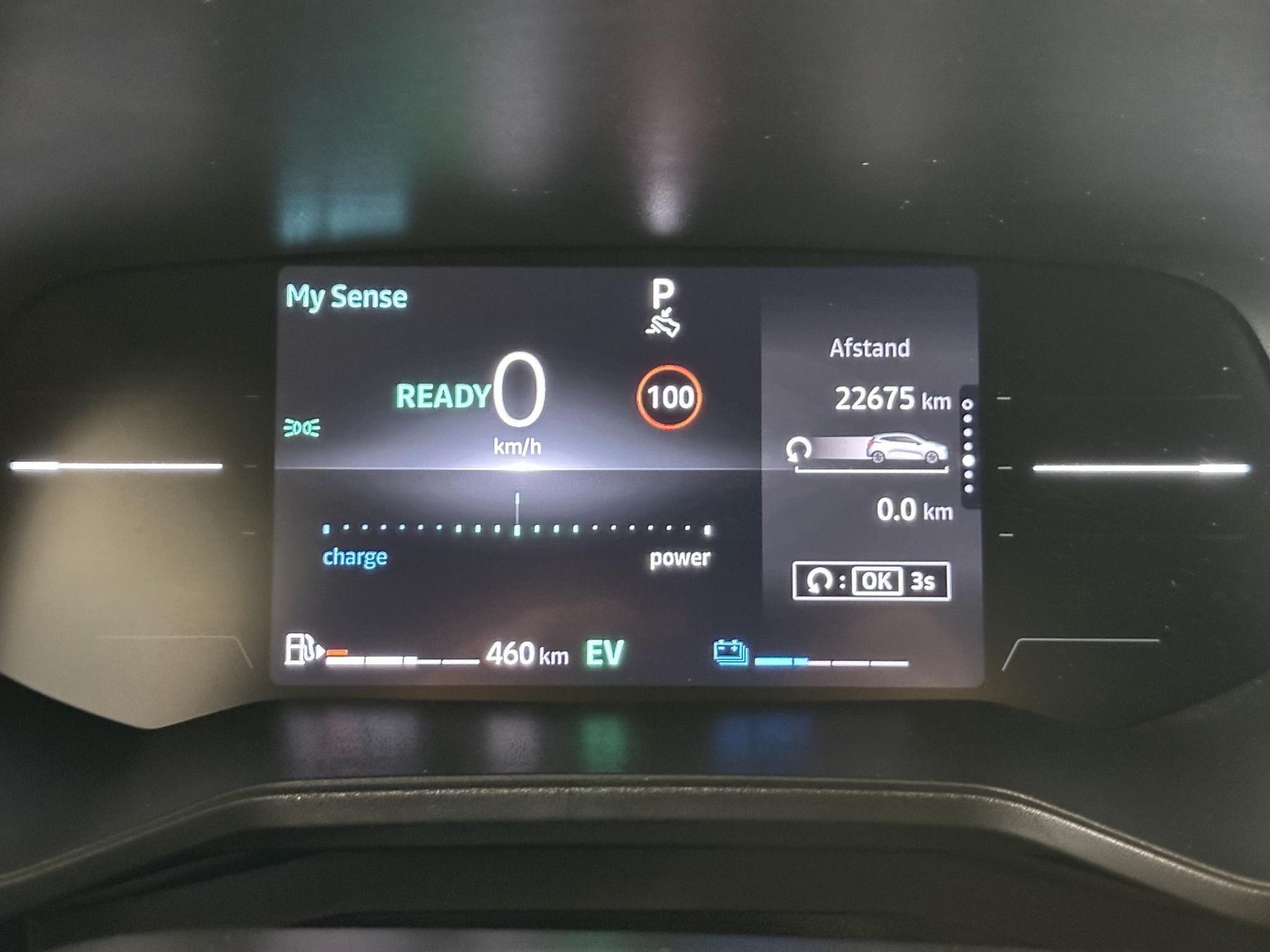 Renault Clio met kenteken X-840-JB – dashboard