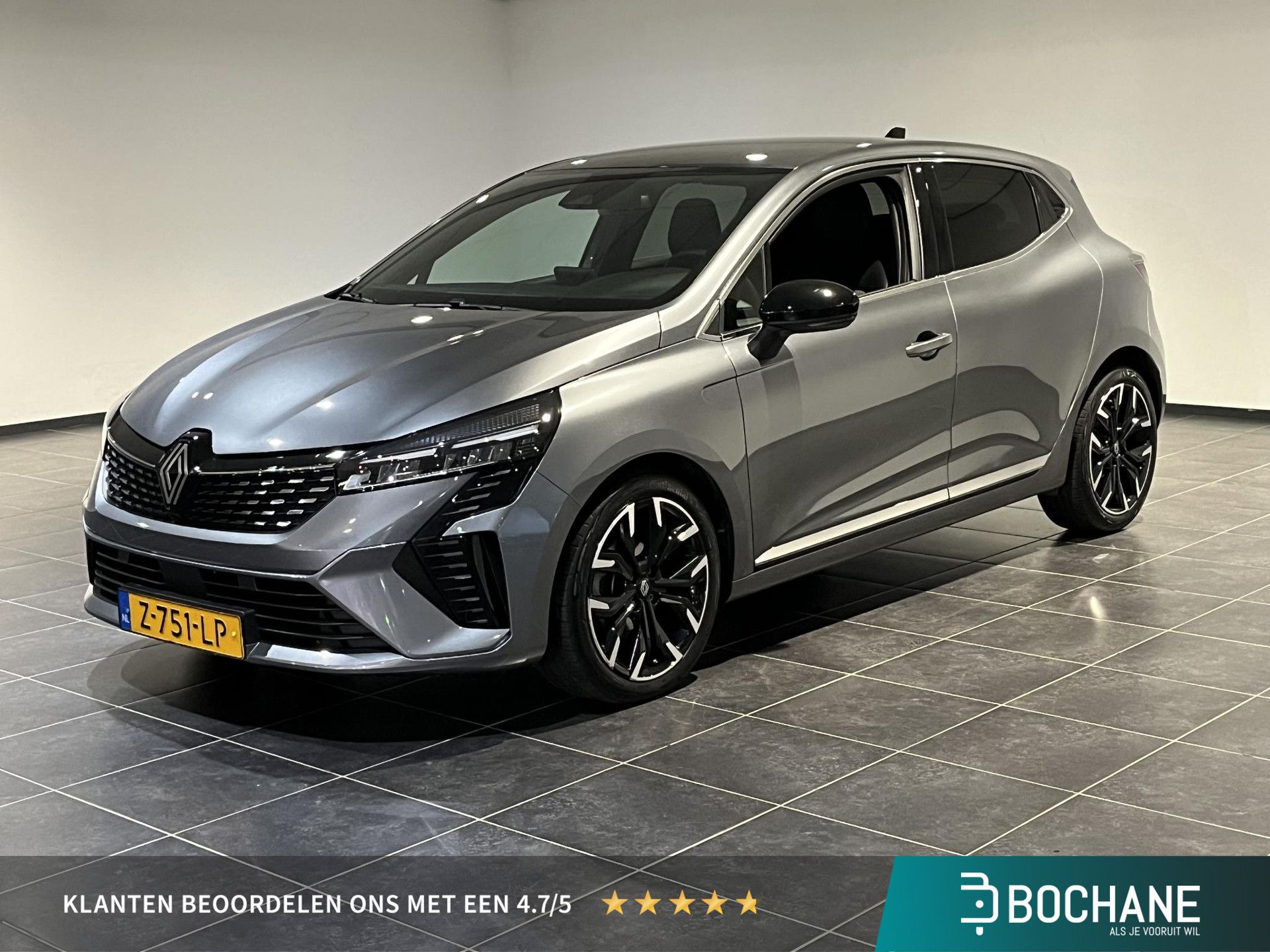 Renault Clio met kenteken Z-751-LP – vooraanzicht