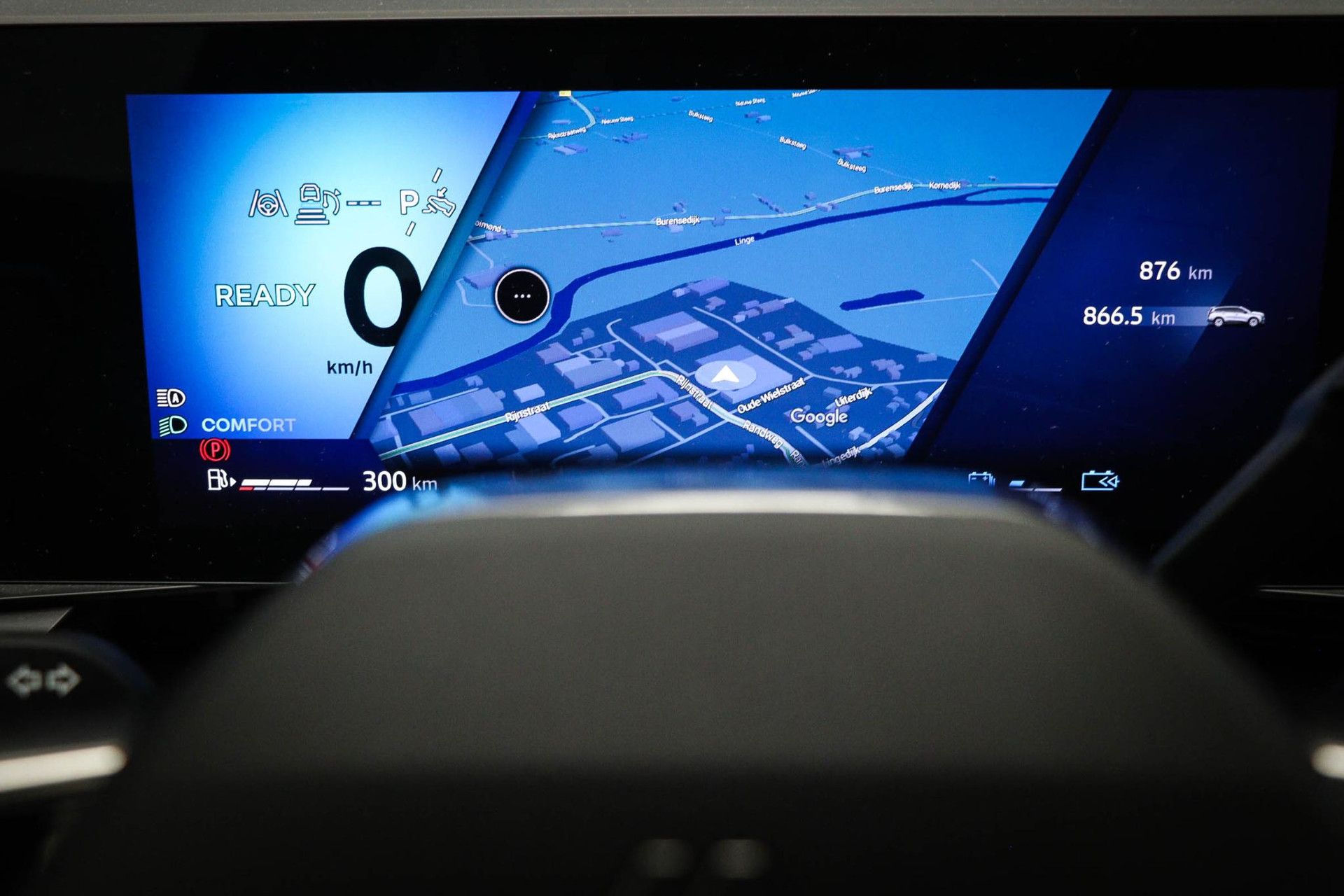 Renault Espace met kenteken JSV-64-G – dashboard