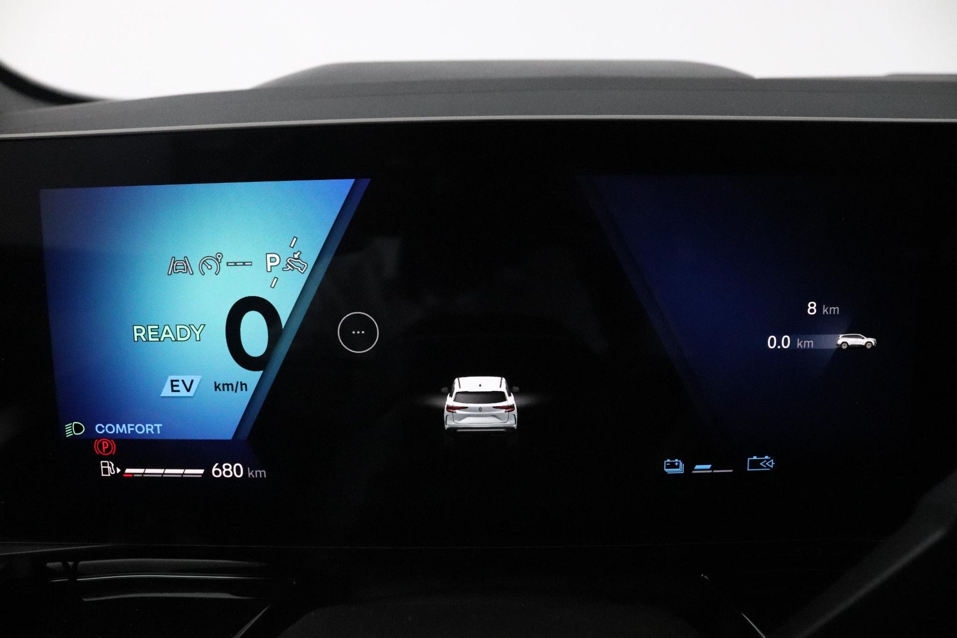 Renault Espace met kenteken KJR-57-X – dashboard