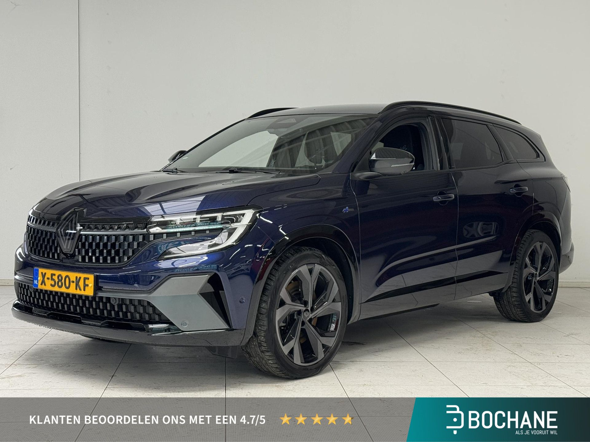Renault Espace met kenteken X-580-KF – vooraanzicht