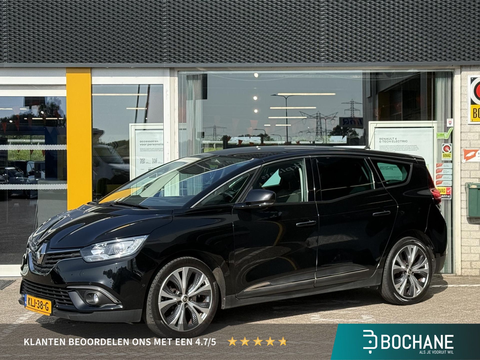 Renault GrandScénic met kenteken KLJ-38-G – vooraanzicht