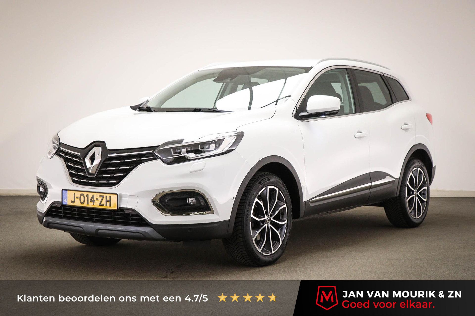 Renault Kadjar met kenteken J-014-ZH – vooraanzicht