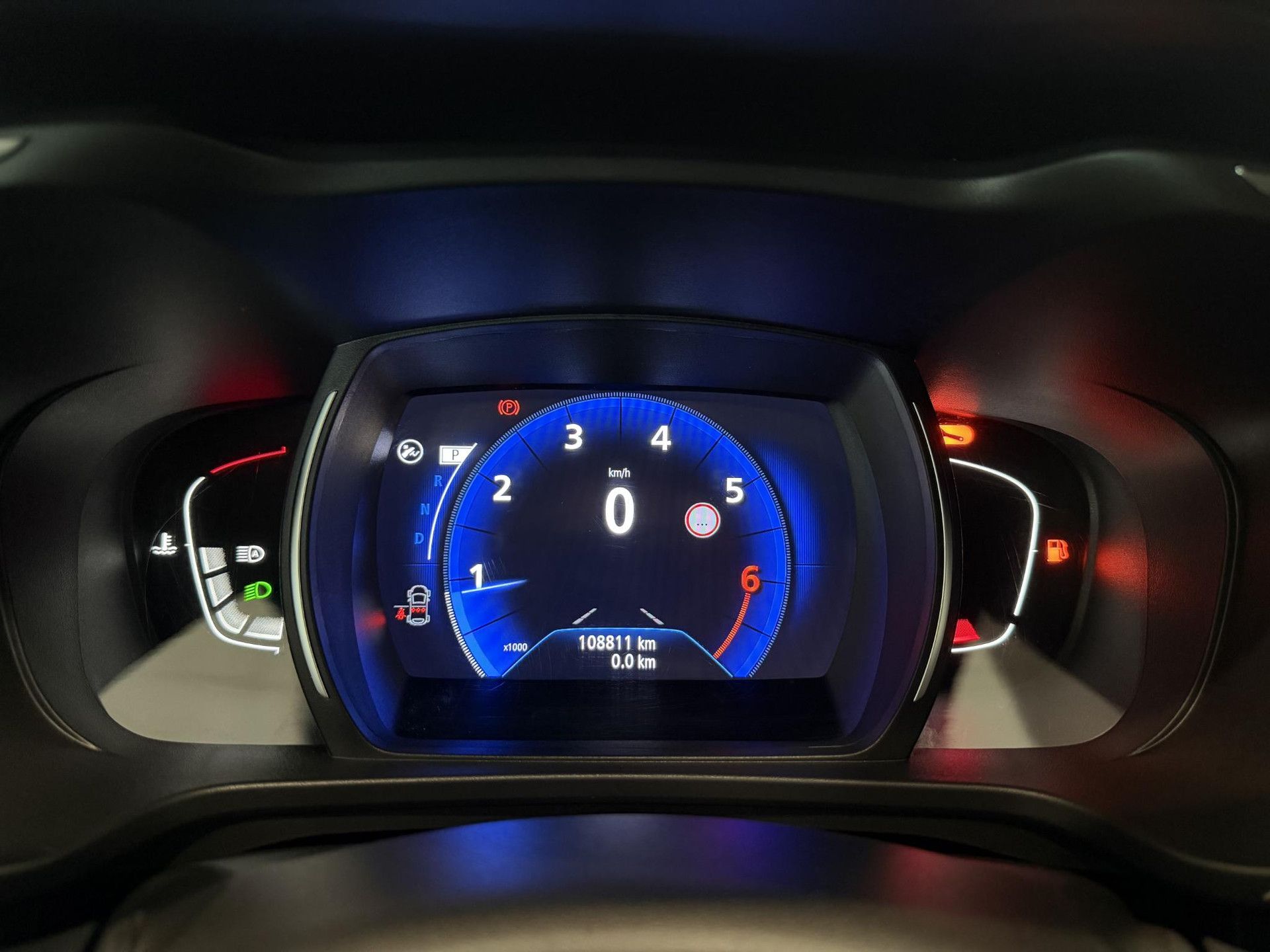Renault Kadjar met kenteken P-711-VD – dashboard