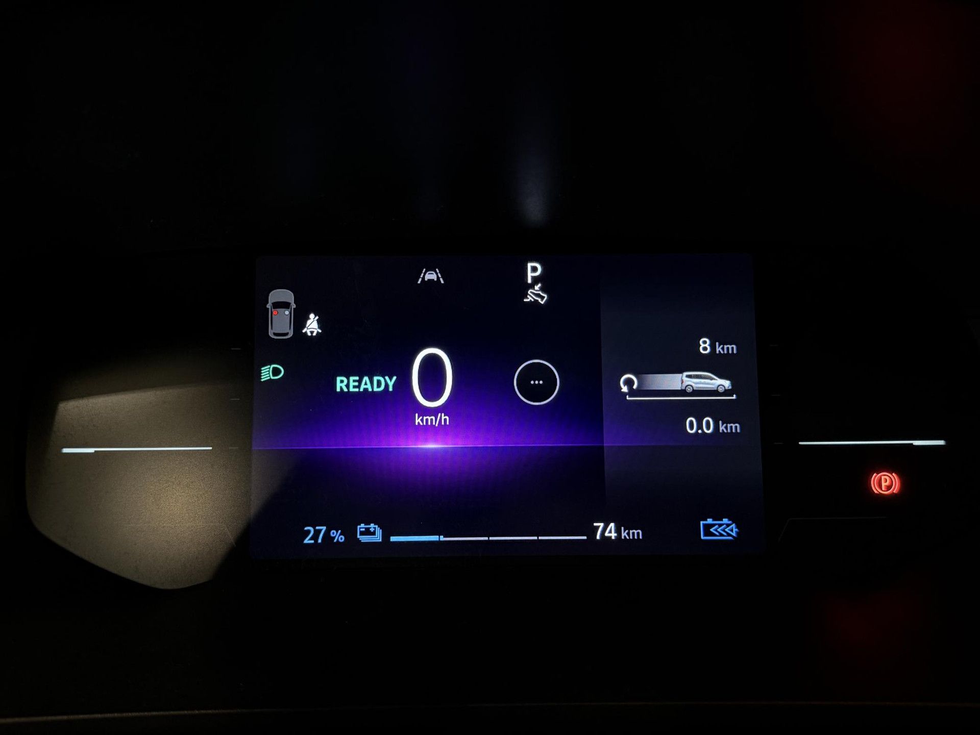 Renault Kangoo – dashboard