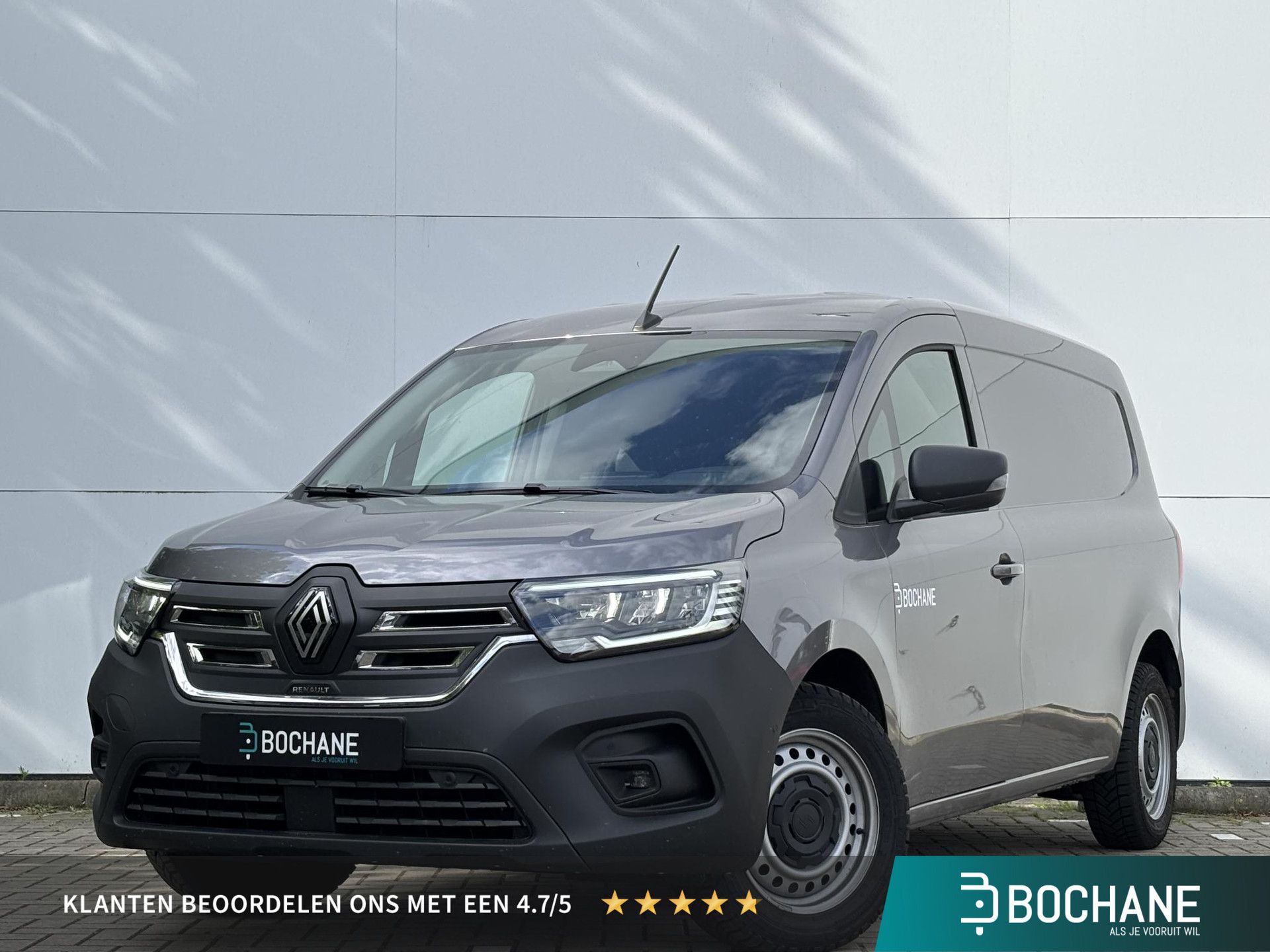 Renault Kangoo met kenteken V-40-PLX – vooraanzicht