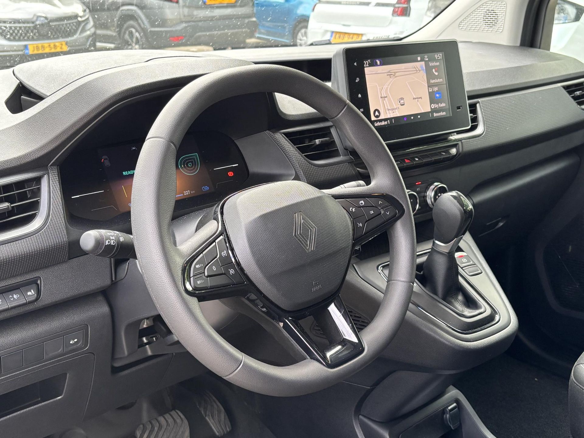 Renault Kangoo met kenteken V-40-PLX – interieur