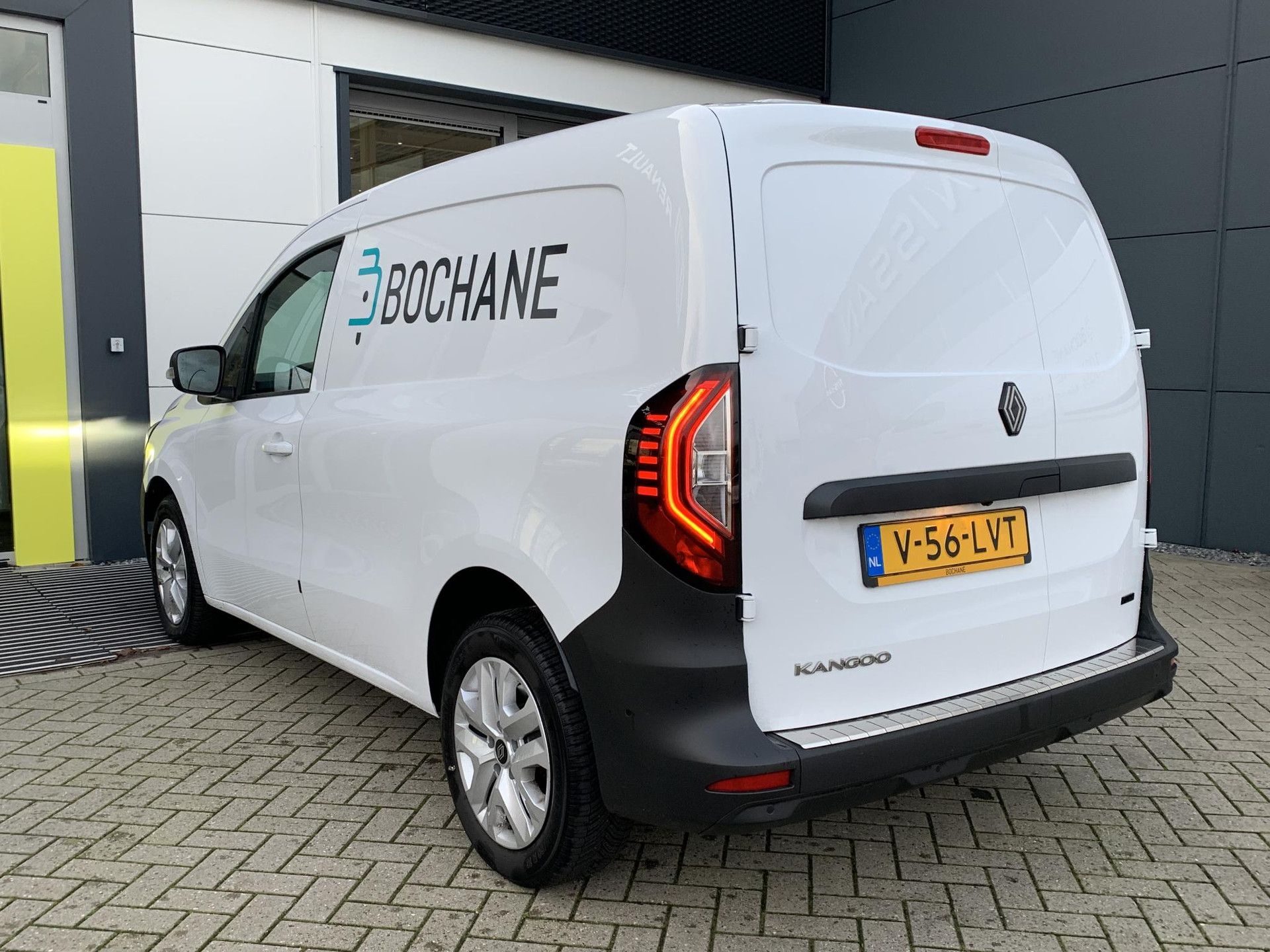 Renault Kangoo met kenteken V-56-LVT – dashboard