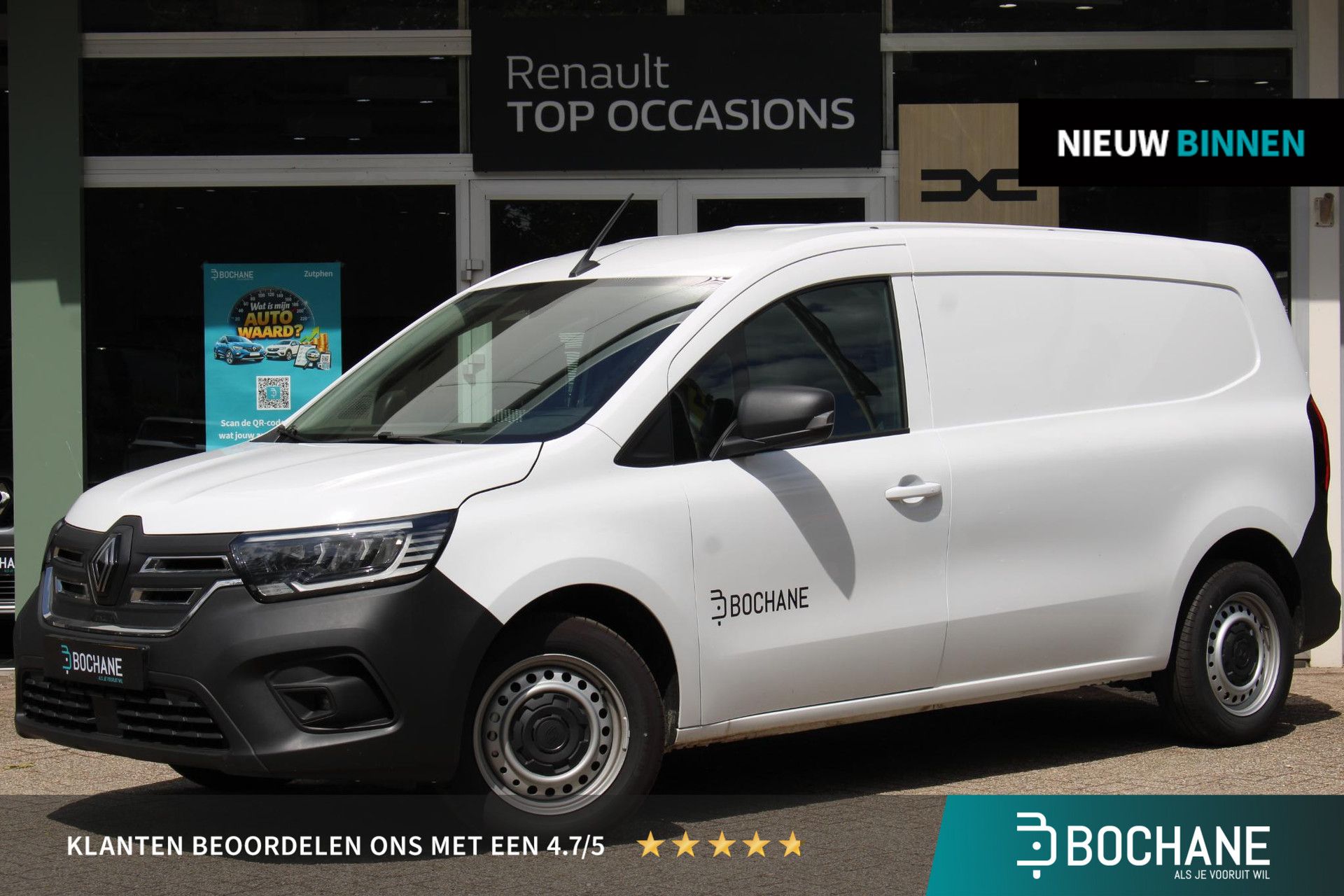 Renault Kangoo met kenteken V-77-PGT – vooraanzicht