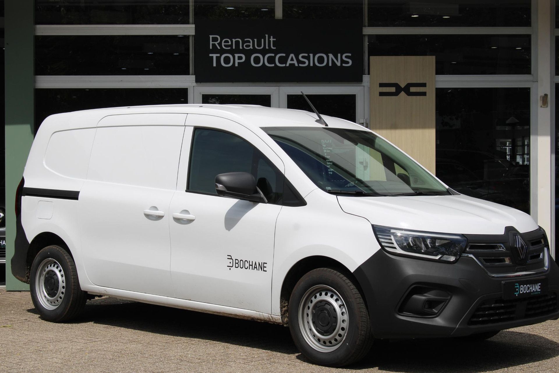 Renault Kangoo met kenteken V-77-PGT – detailfoto