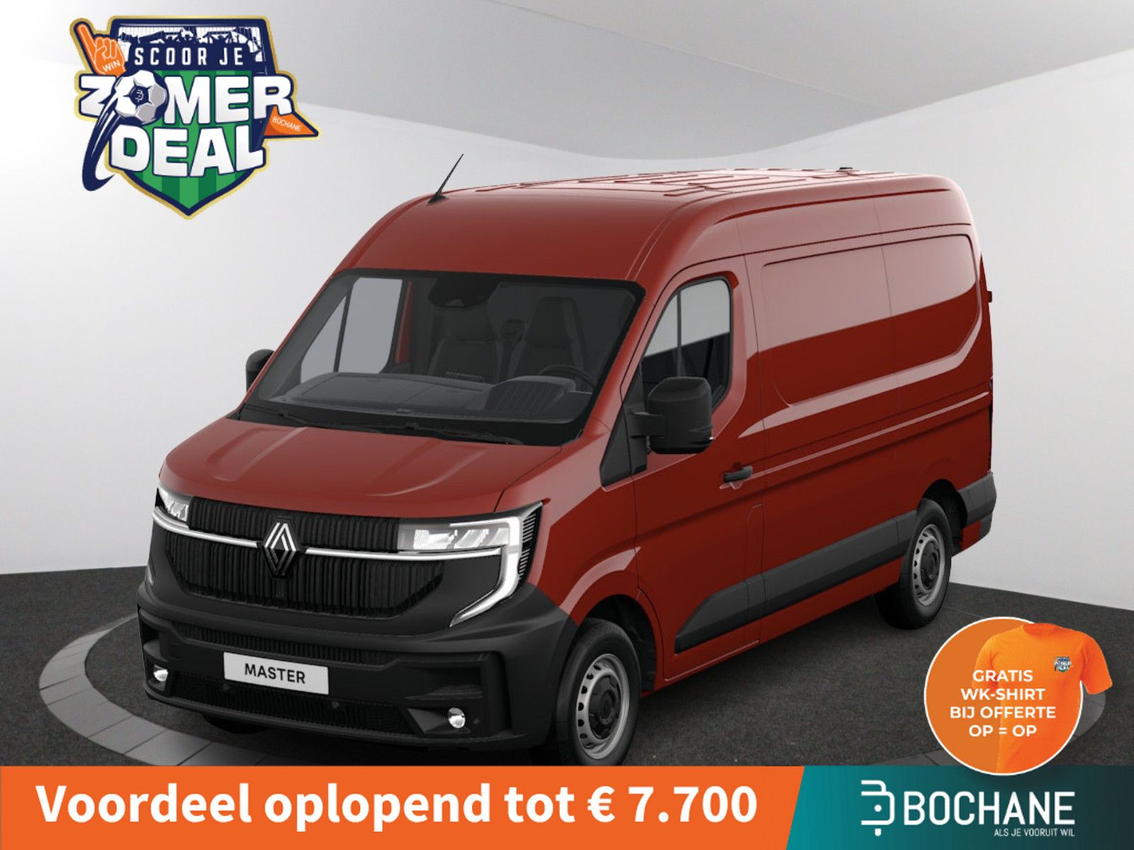 Renault Master – vooraanzicht