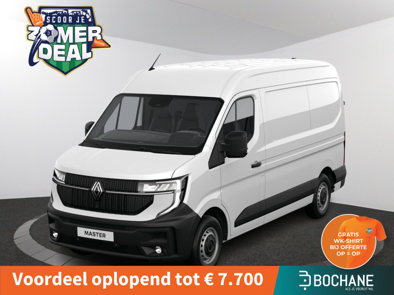 Renault Master – vooraanzicht