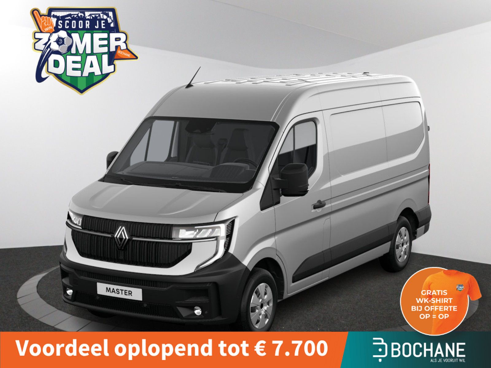 Renault Master – vooraanzicht