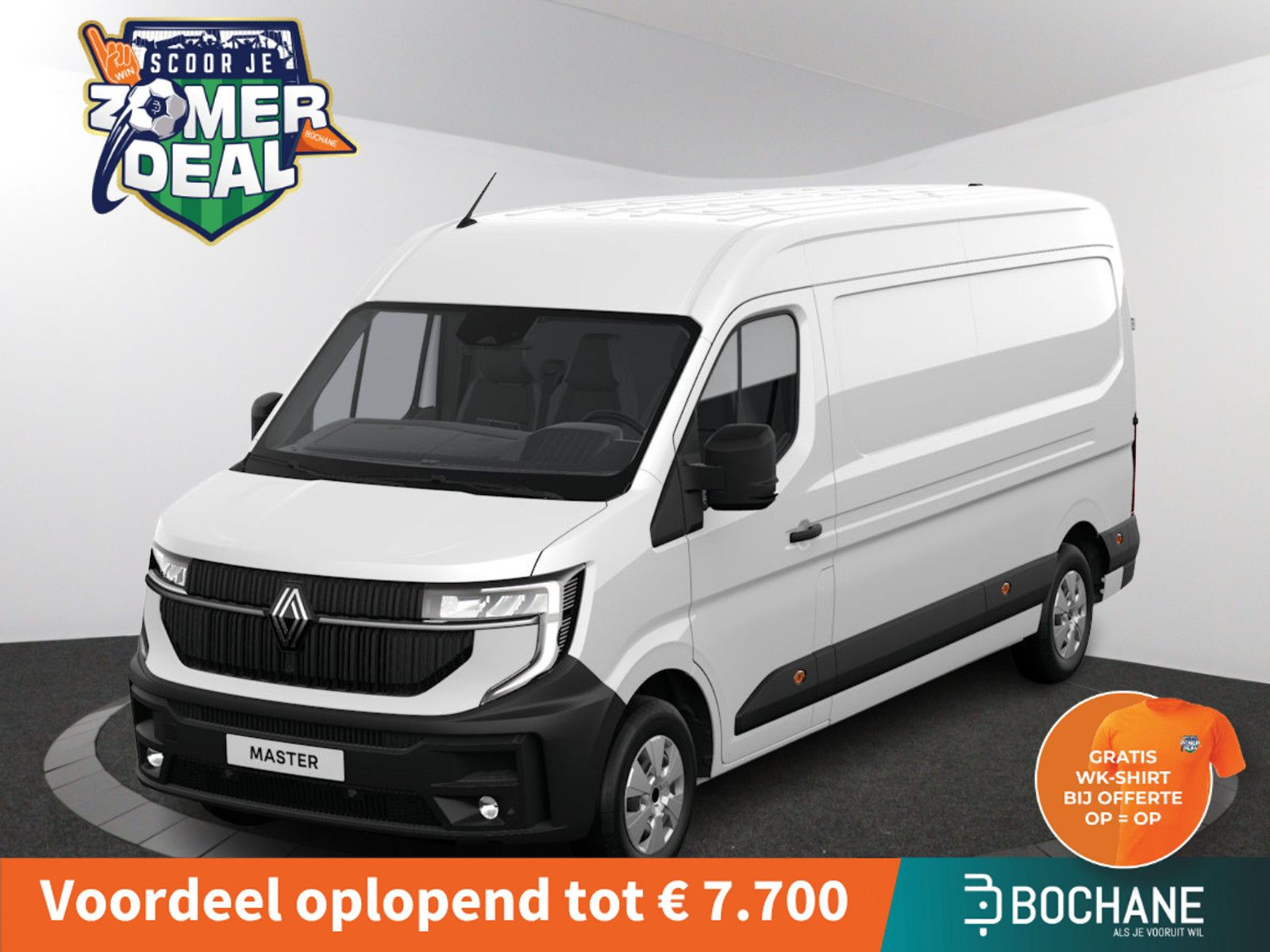 Renault Master – vooraanzicht