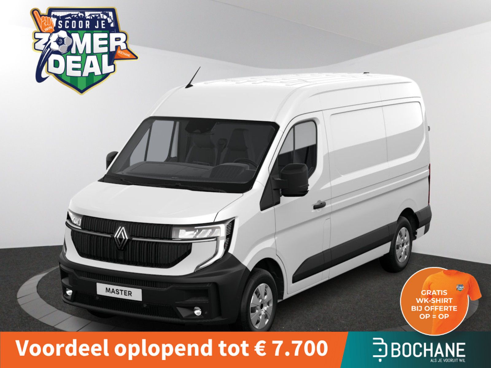 Renault Master – vooraanzicht