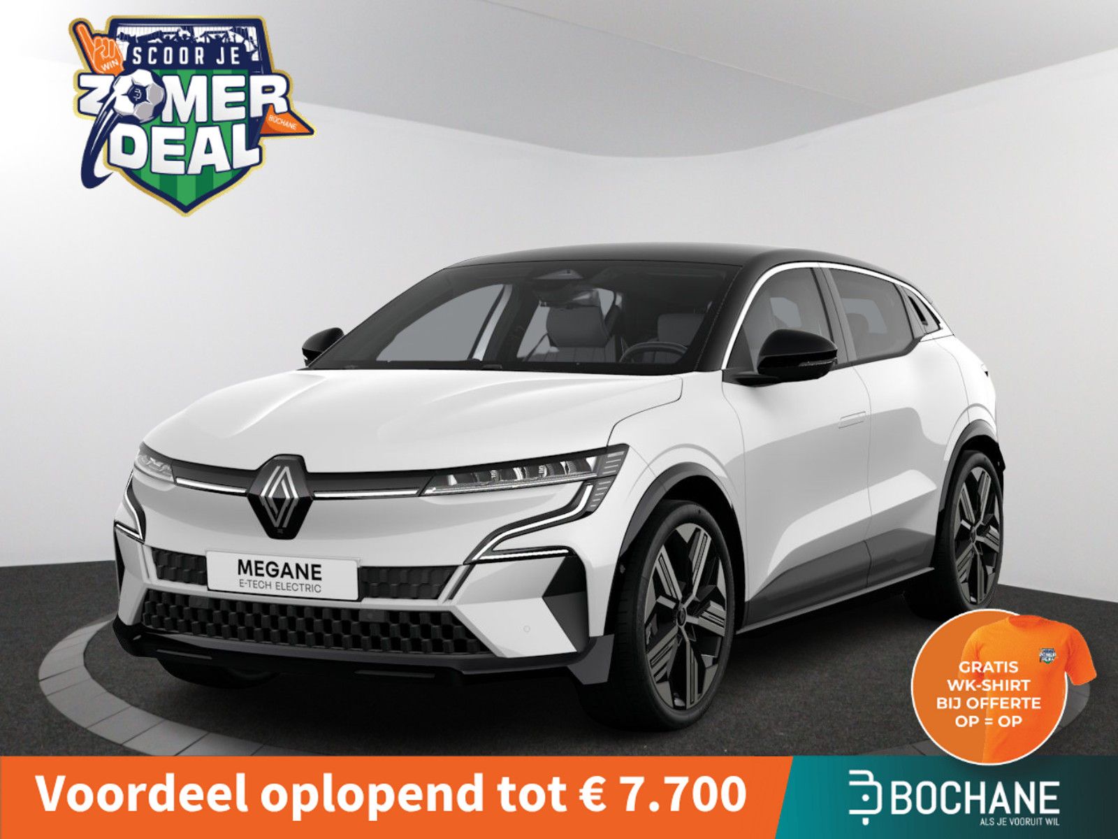 Renault MeganeE-Tech – vooraanzicht