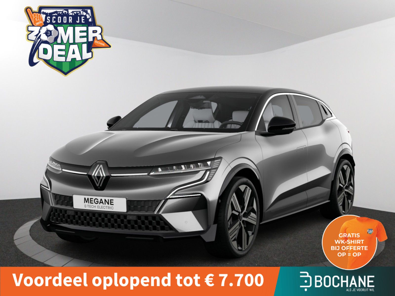 Renault MeganeE-Tech – vooraanzicht