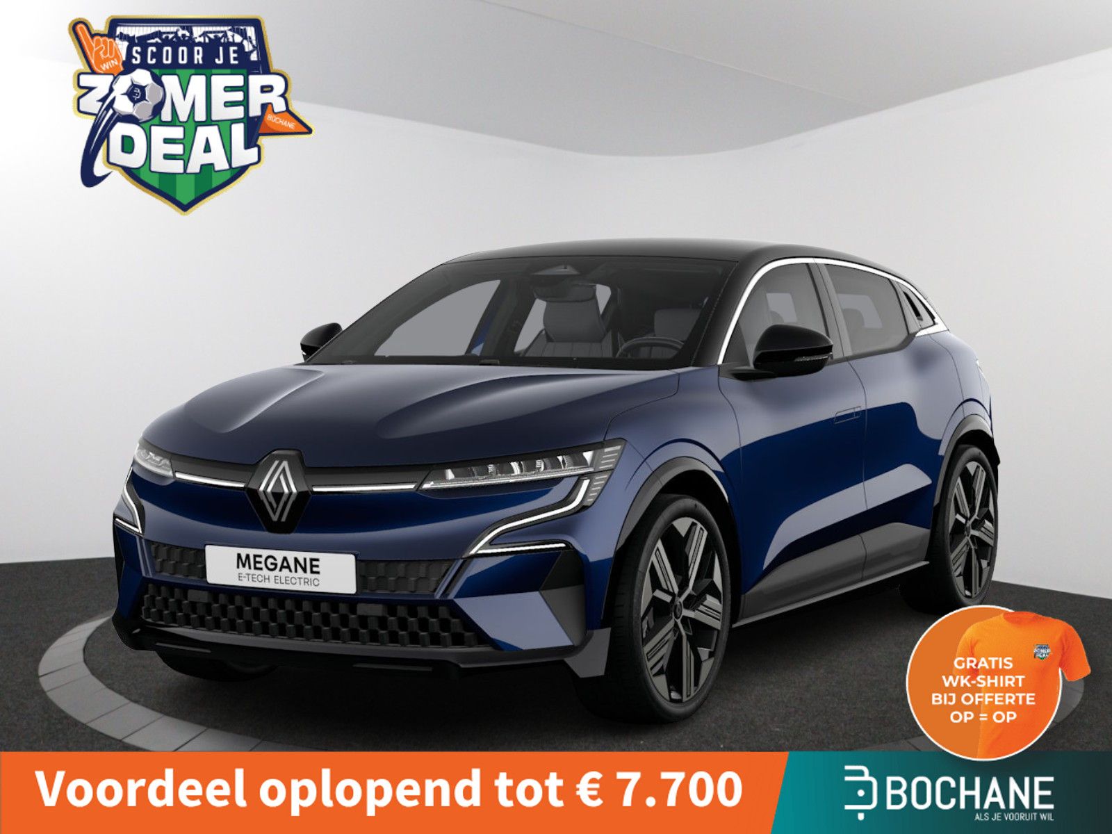 Renault MeganeE-Tech – vooraanzicht