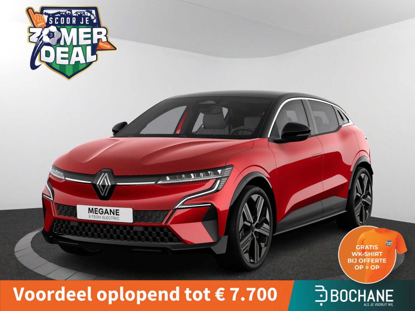 Renault MeganeE-Tech – vooraanzicht