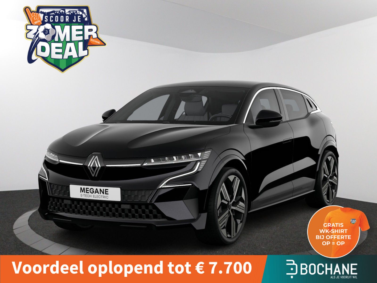 Renault MeganeE-Tech – vooraanzicht
