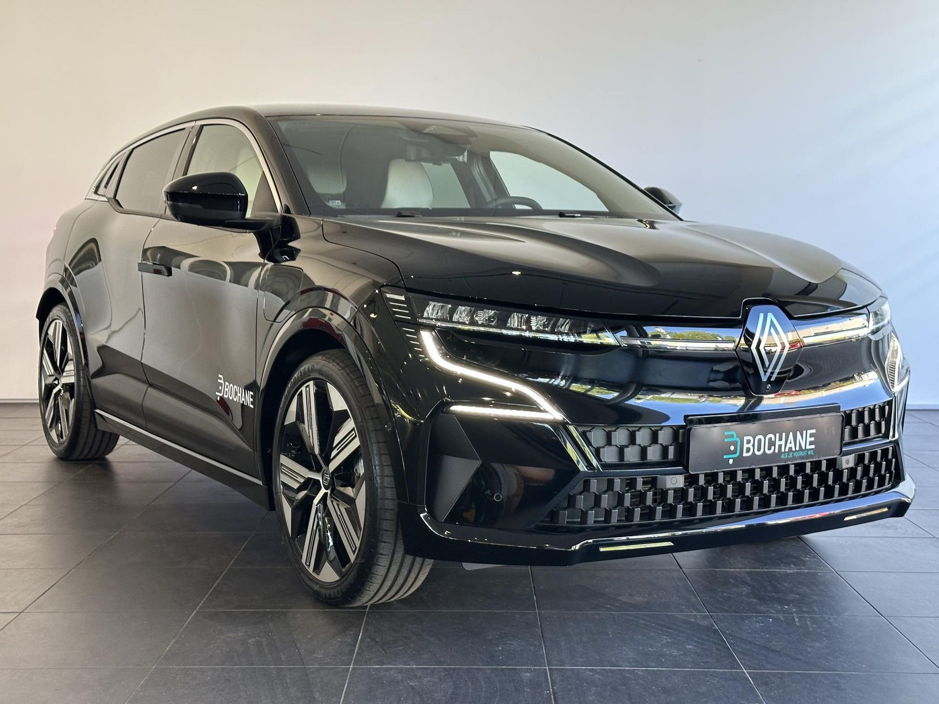 Renault MeganeE-Tech met kenteken KDX-99-X – detailfoto