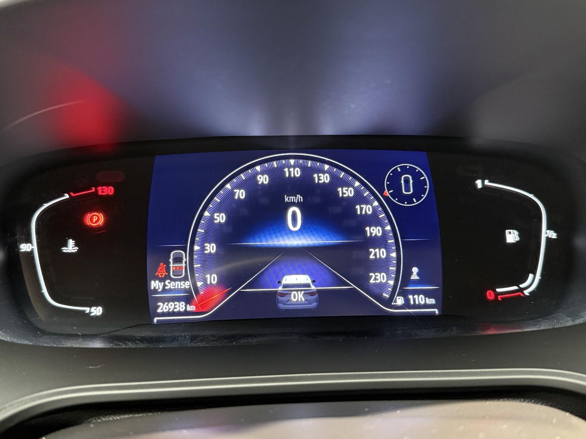 Renault MéganeEstate met kenteken P-989-DH – dashboard