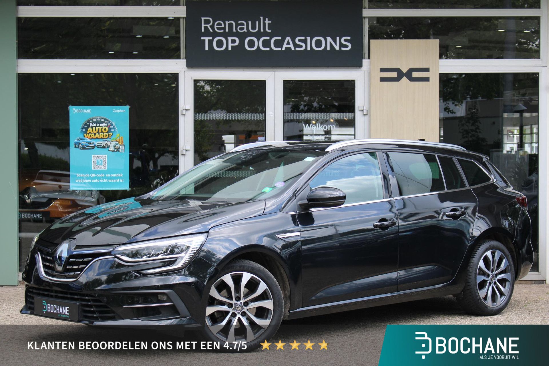 Renault MéganeEstate met kenteken T-009-HV – vooraanzicht