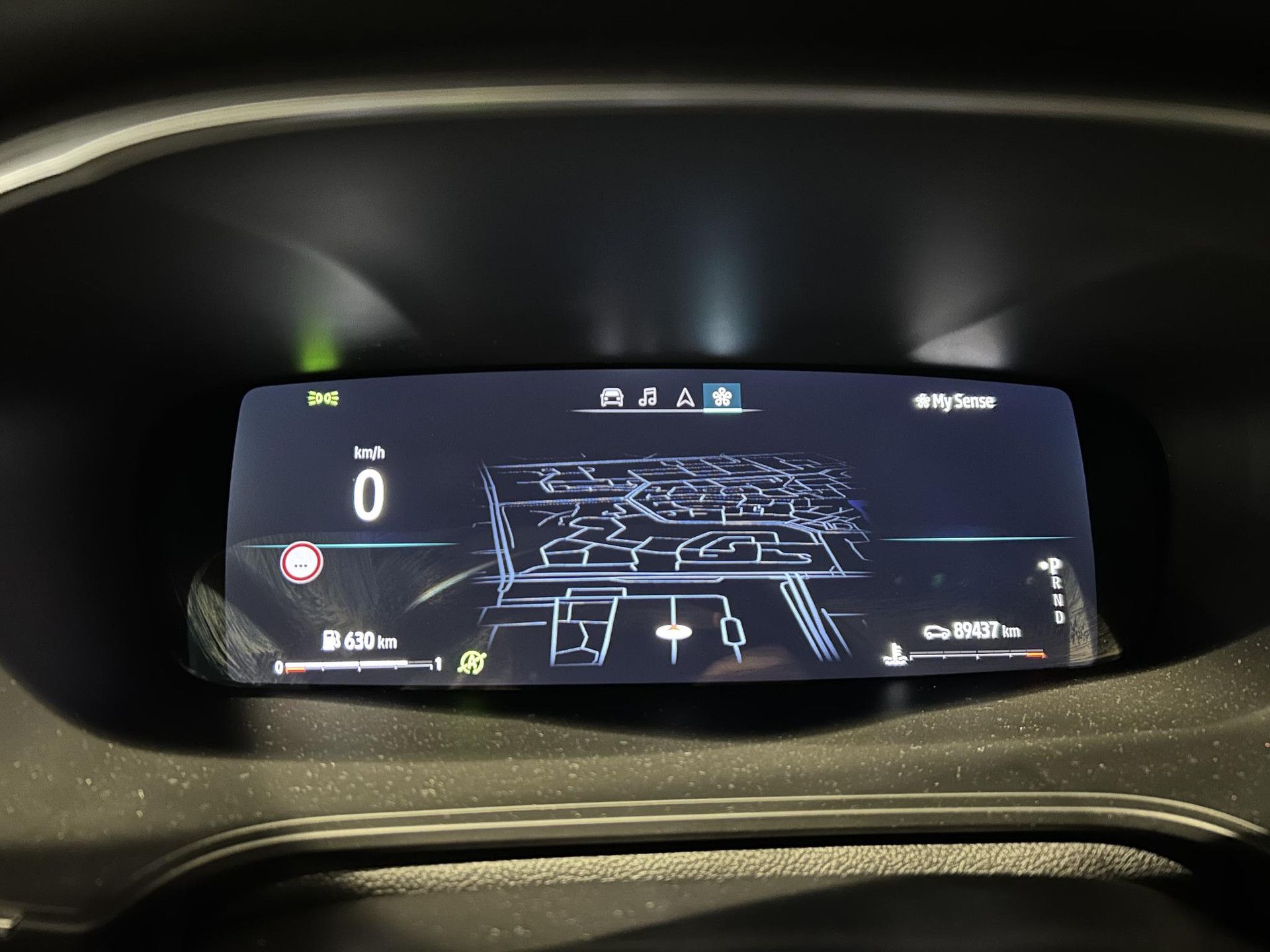 Renault MéganeEstate met kenteken T-212-GF – dashboard