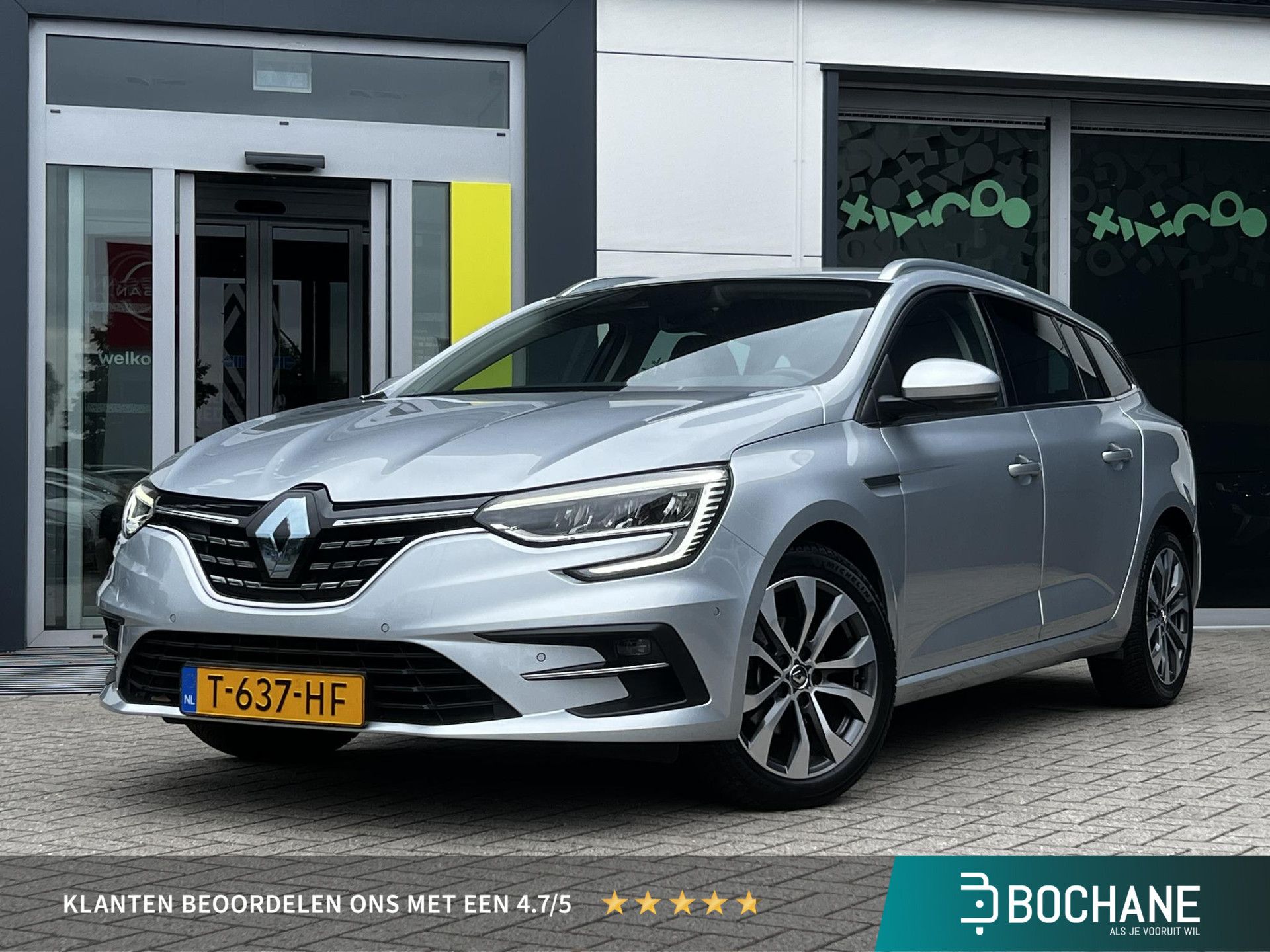Renault MéganeEstate met kenteken T-637-HF – vooraanzicht