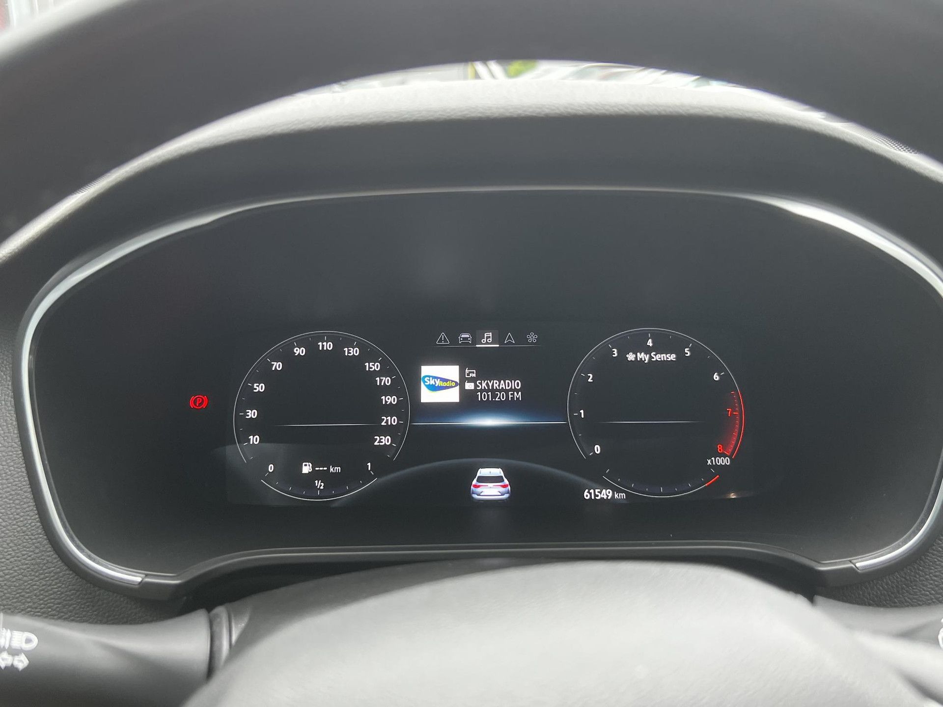 Renault MéganeEstate met kenteken T-637-HF – dashboard