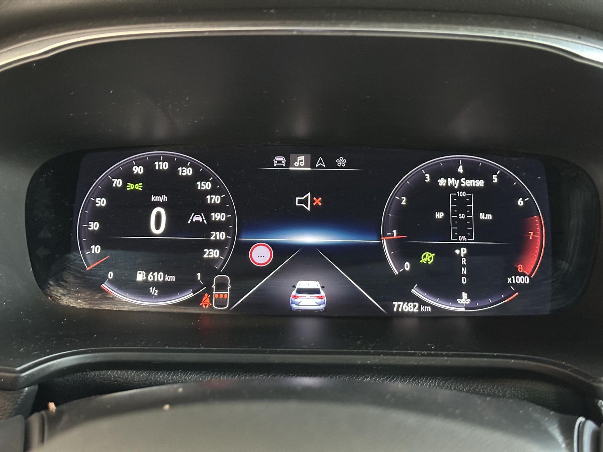 Renault MéganeEstate met kenteken T-841-RG – dashboard