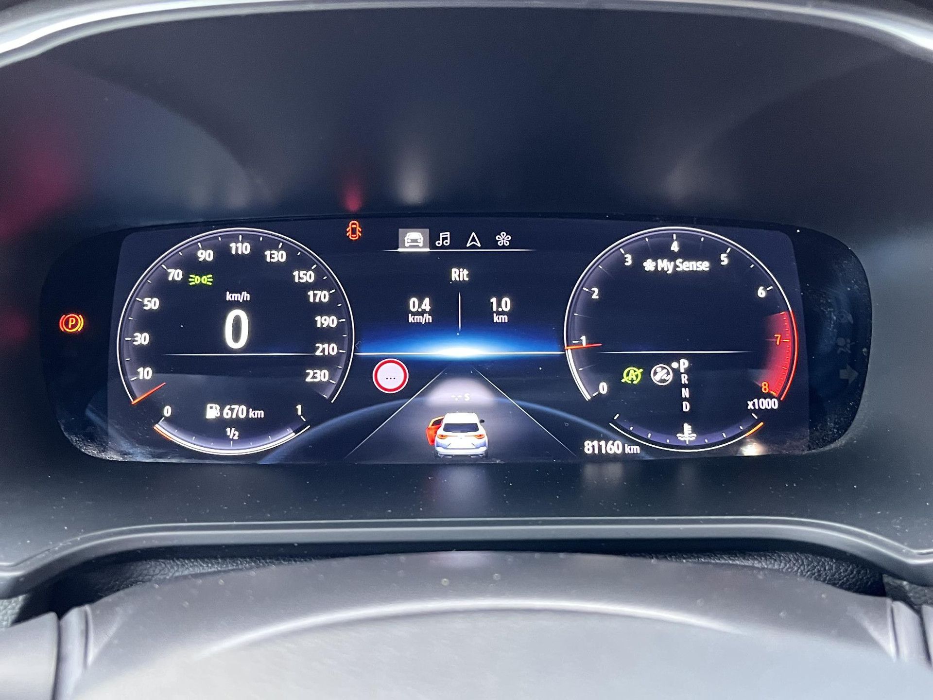 Renault MéganeEstate met kenteken T-851-PV – dashboard