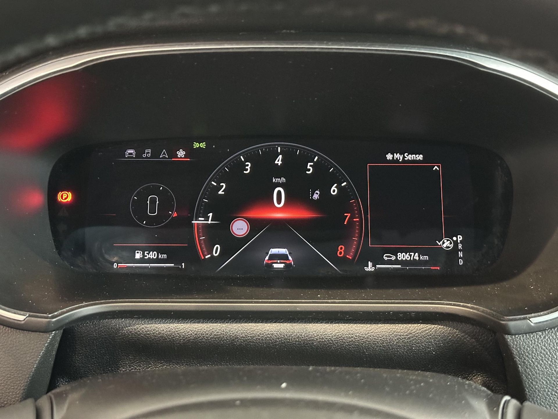 Renault MéganeEstate met kenteken T-896-BZ – dashboard