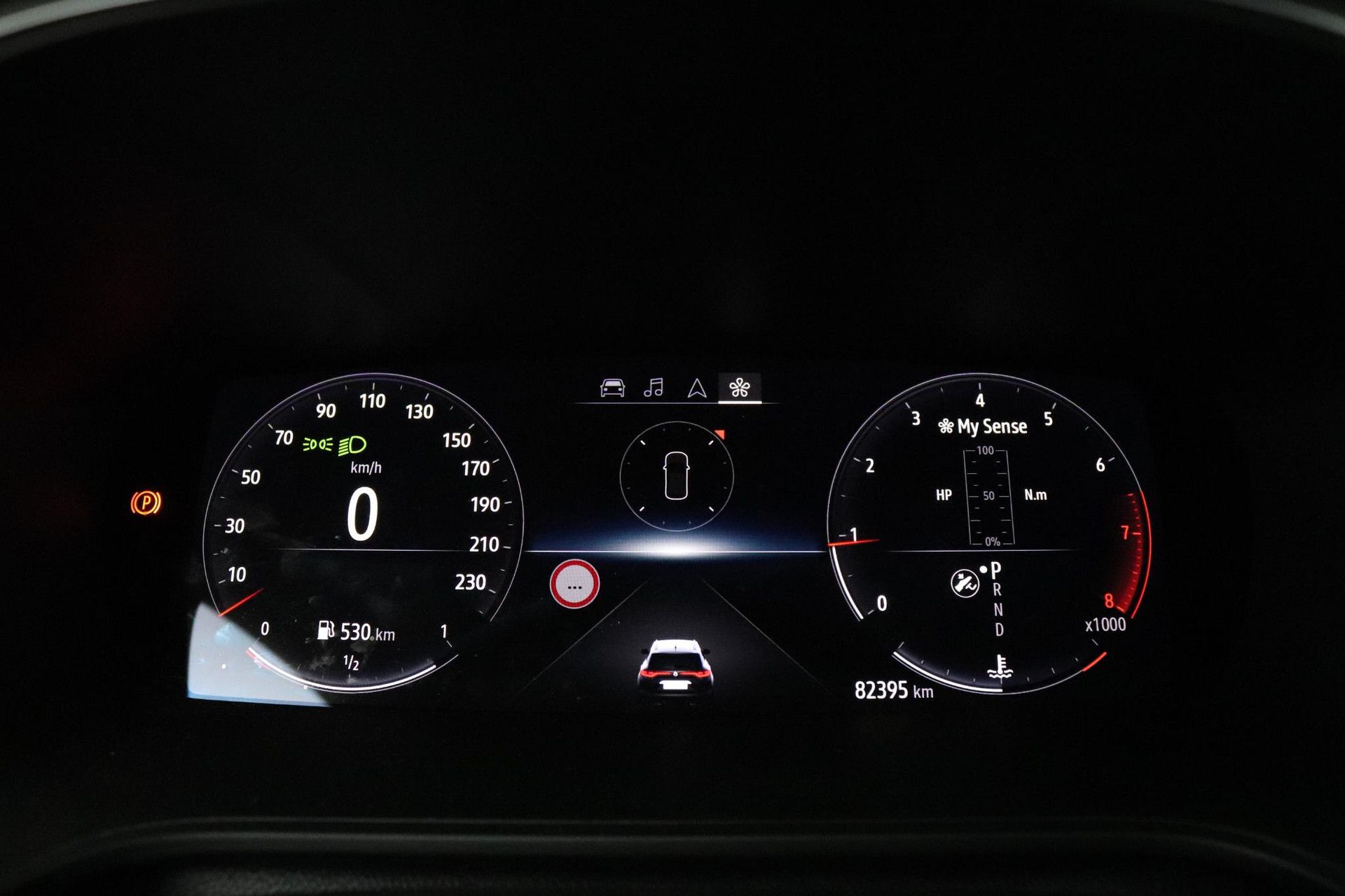 Renault MéganeEstate met kenteken T-990-HT – dashboard