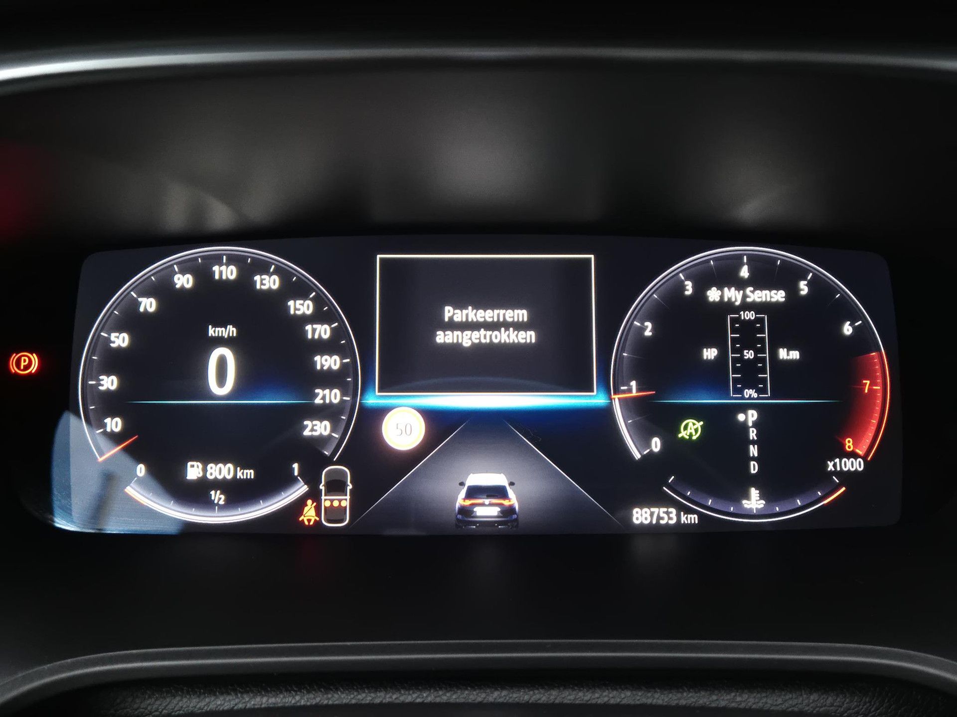Renault MéganeEstate met kenteken T-997-HT – dashboard