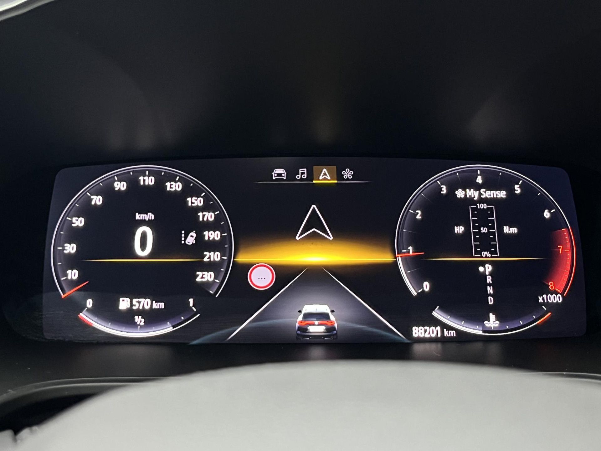 Renault MéganeEstate met kenteken T-998-HT – dashboard