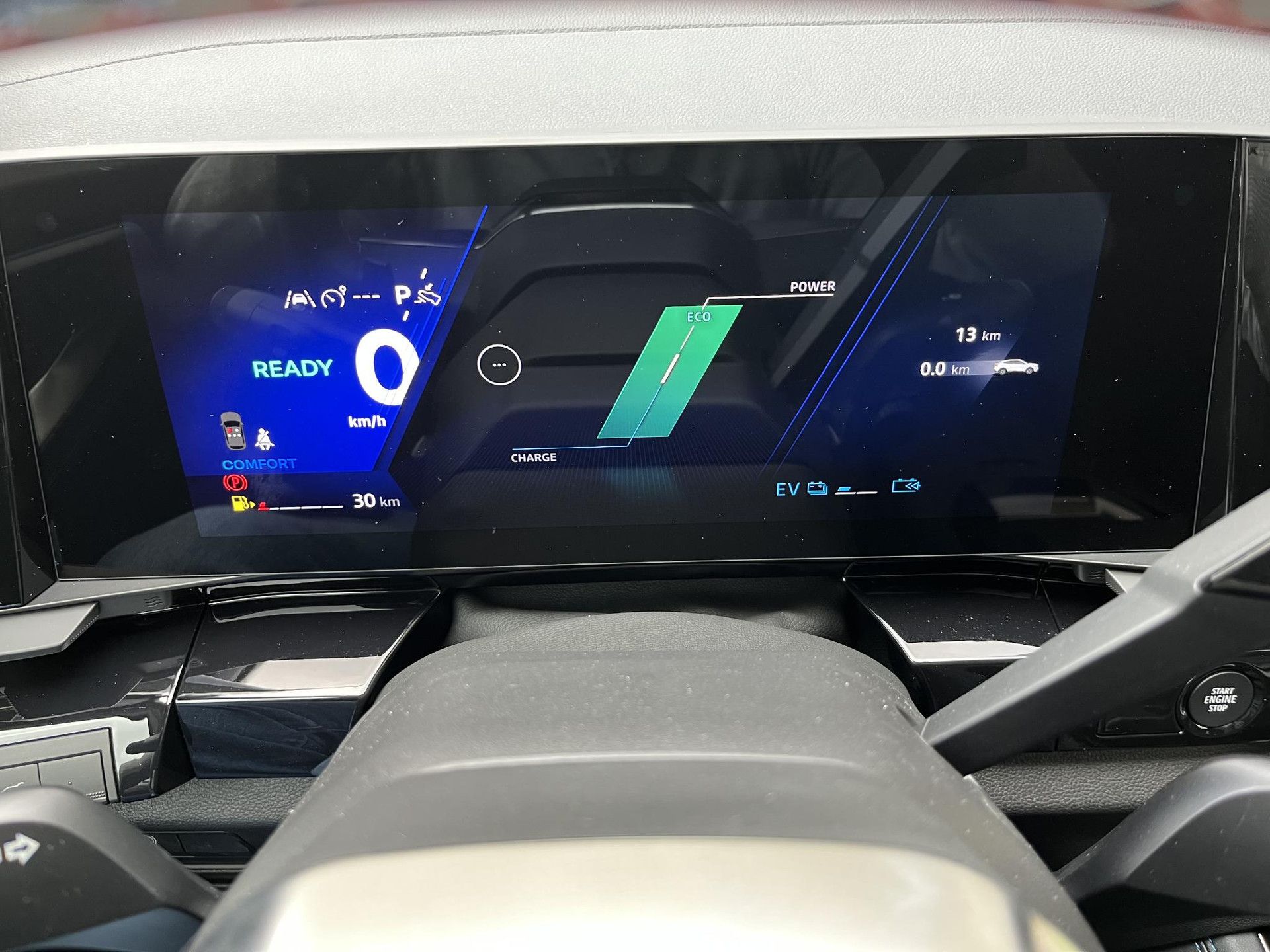 Renault Rafale – dashboard
