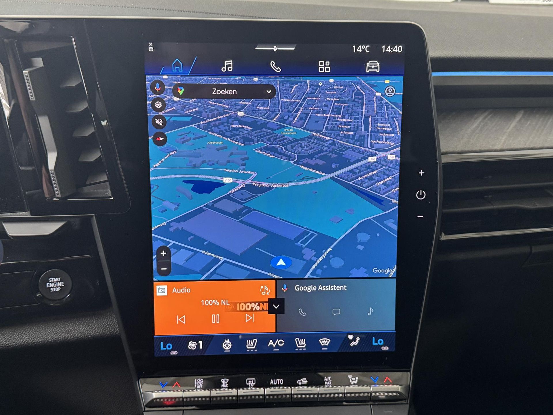 Renault Rafale met kenteken KFT-84-R – interieur