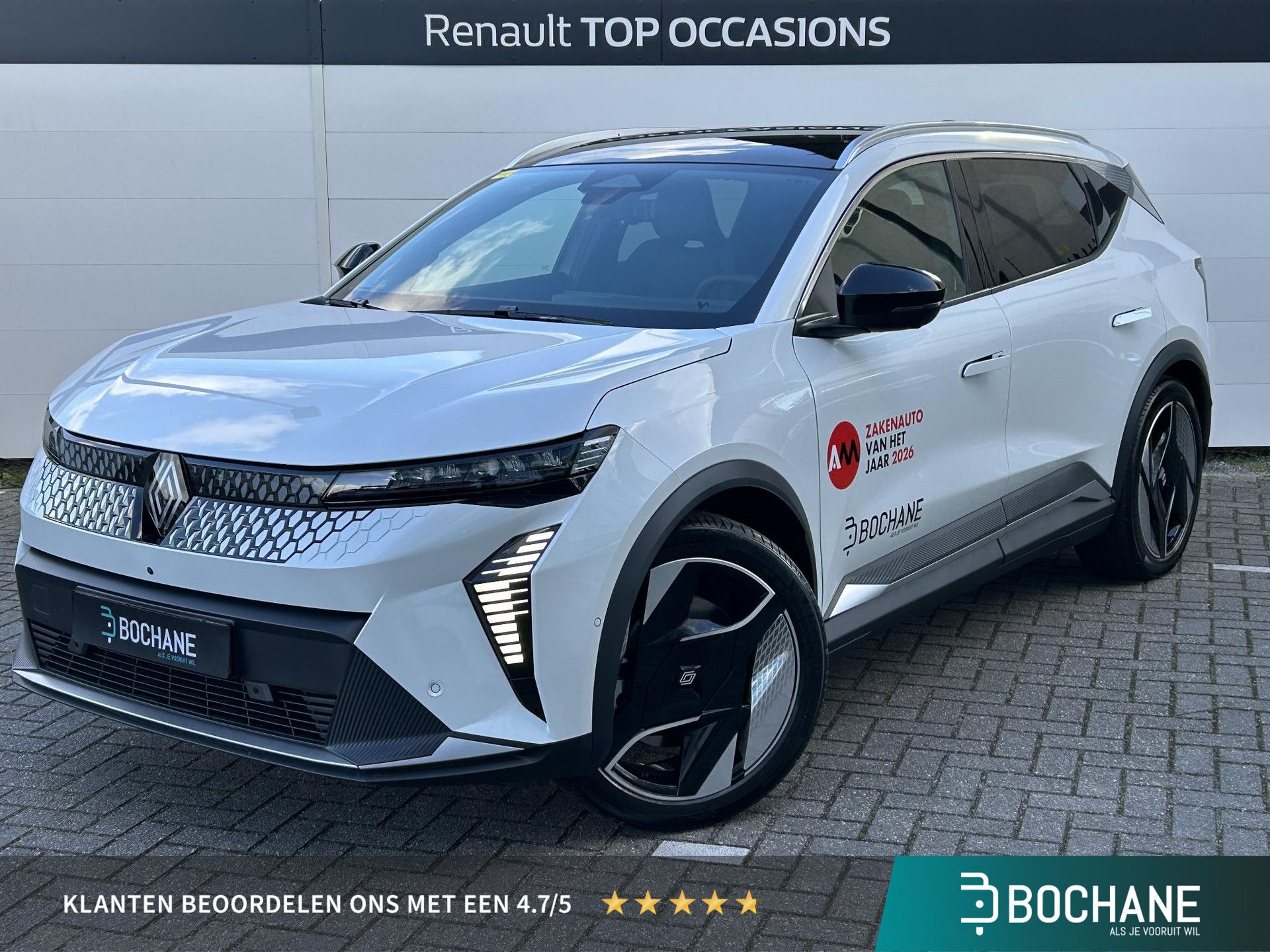 Renault Scénic met kenteken JGV-09-R – vooraanzicht