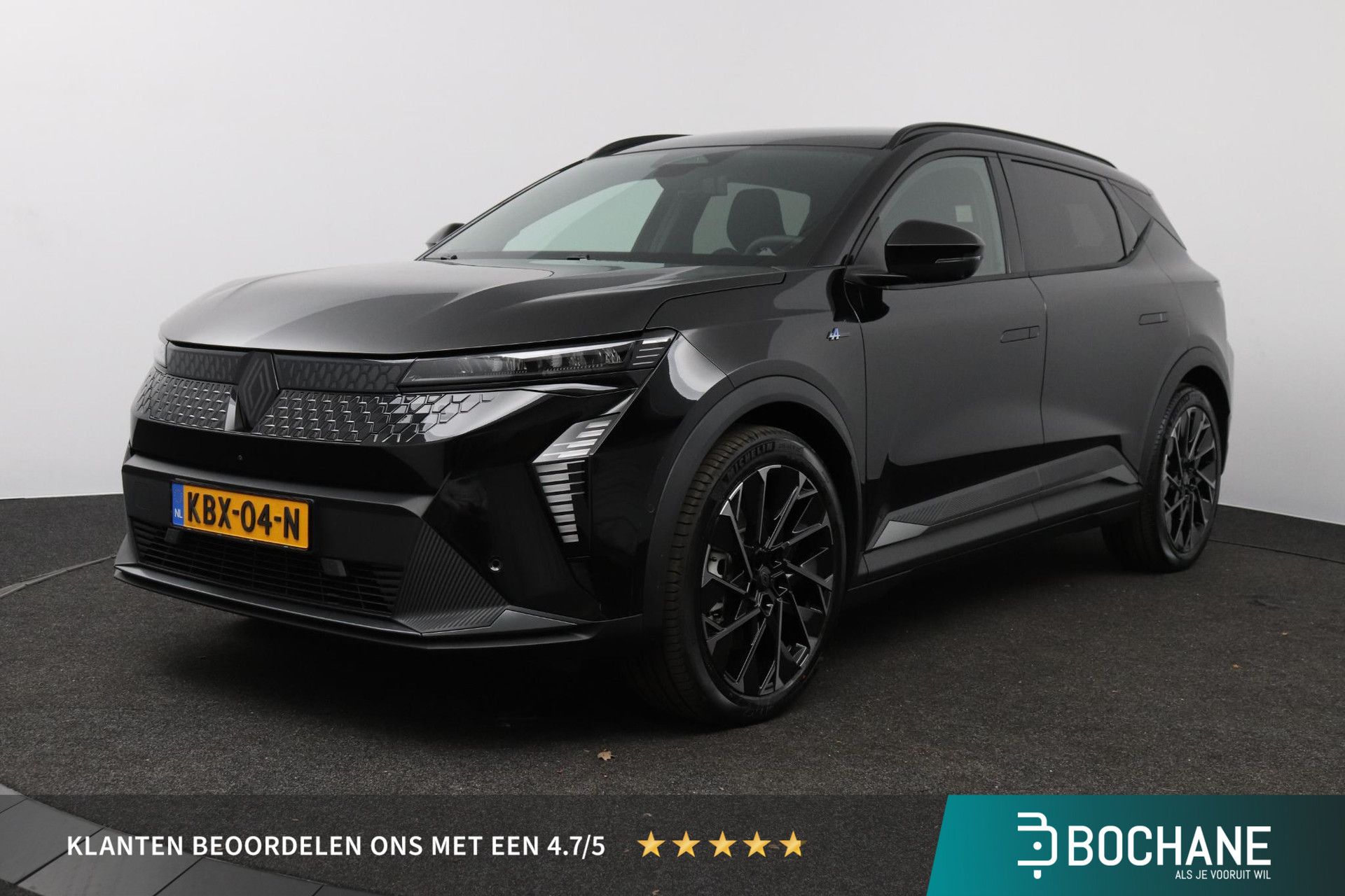 Renault Scénic met kenteken KBX-04-N – vooraanzicht