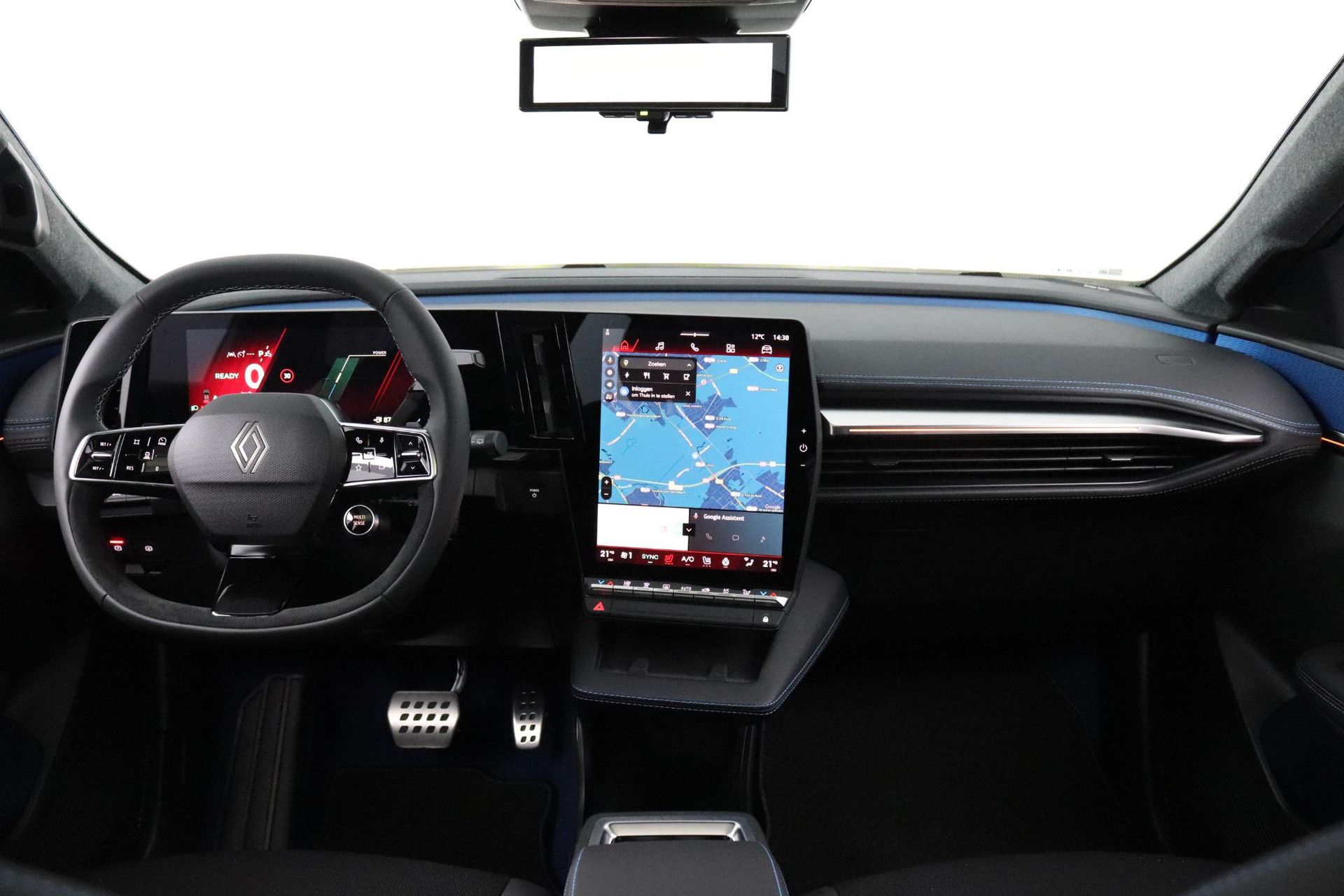 Renault Scénic met kenteken KBX-04-N – interieur