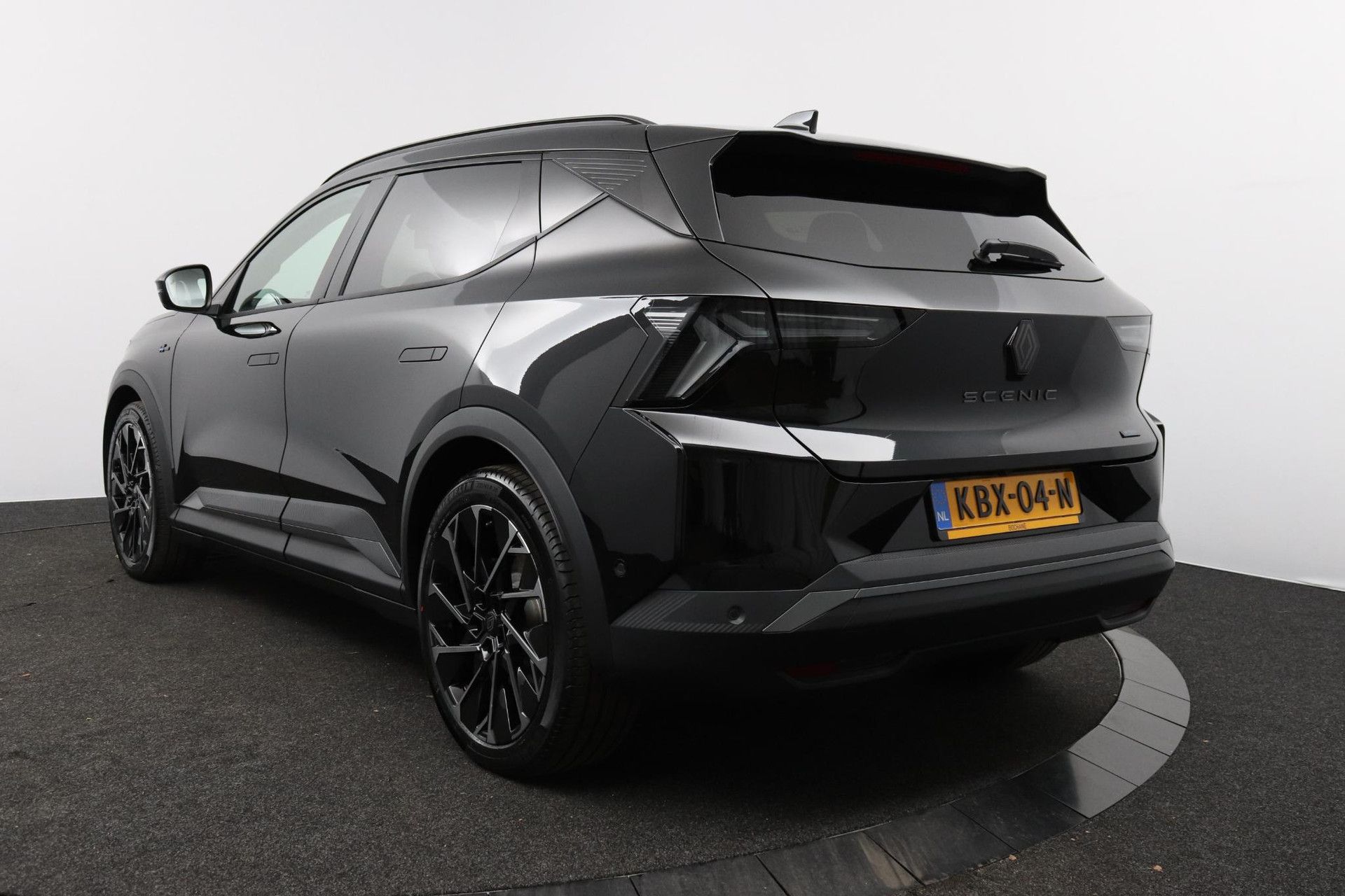 Renault Scénic met kenteken KBX-04-N – detailfoto