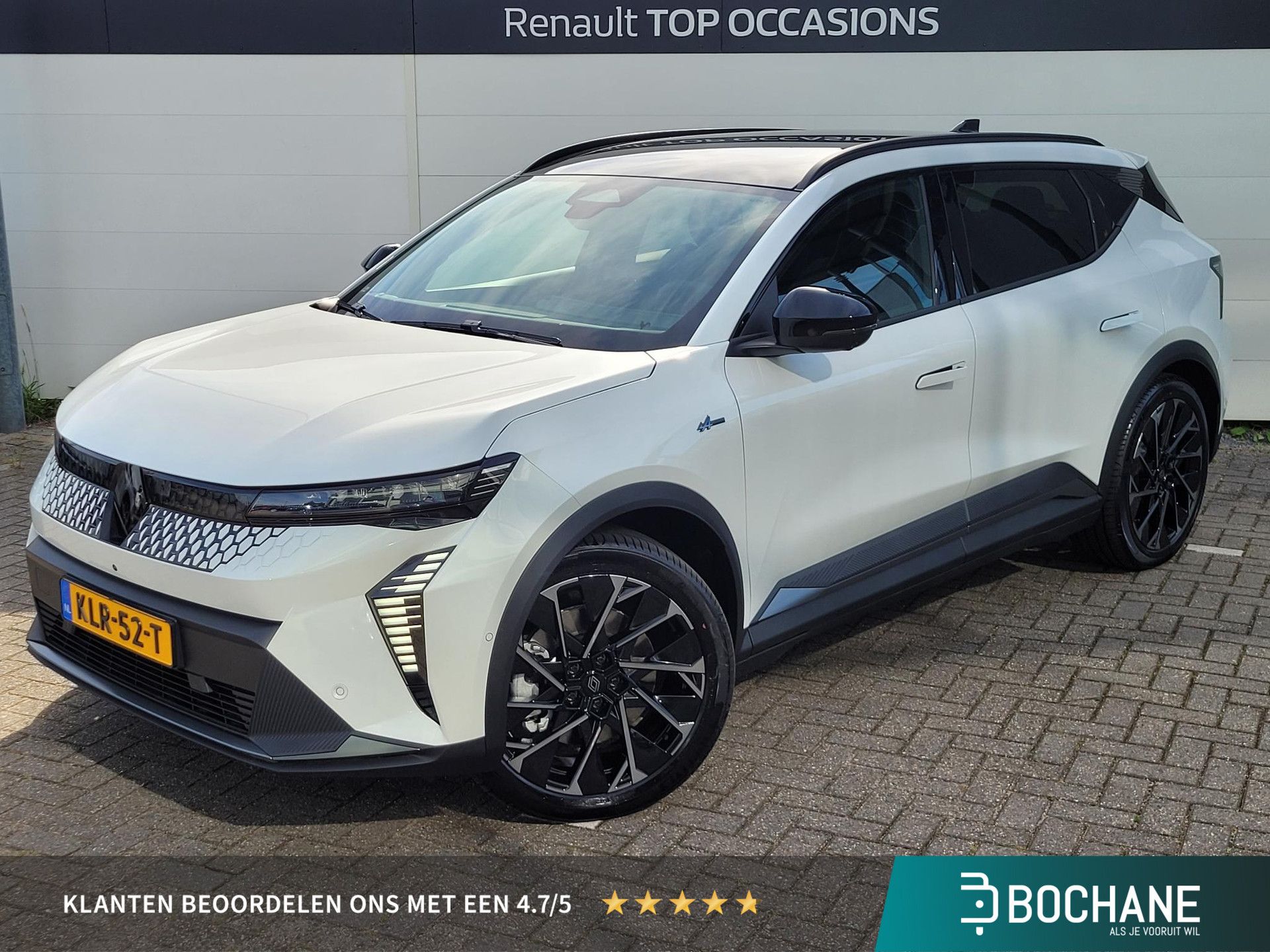 Renault Scénic met kenteken KLR-52-T – vooraanzicht