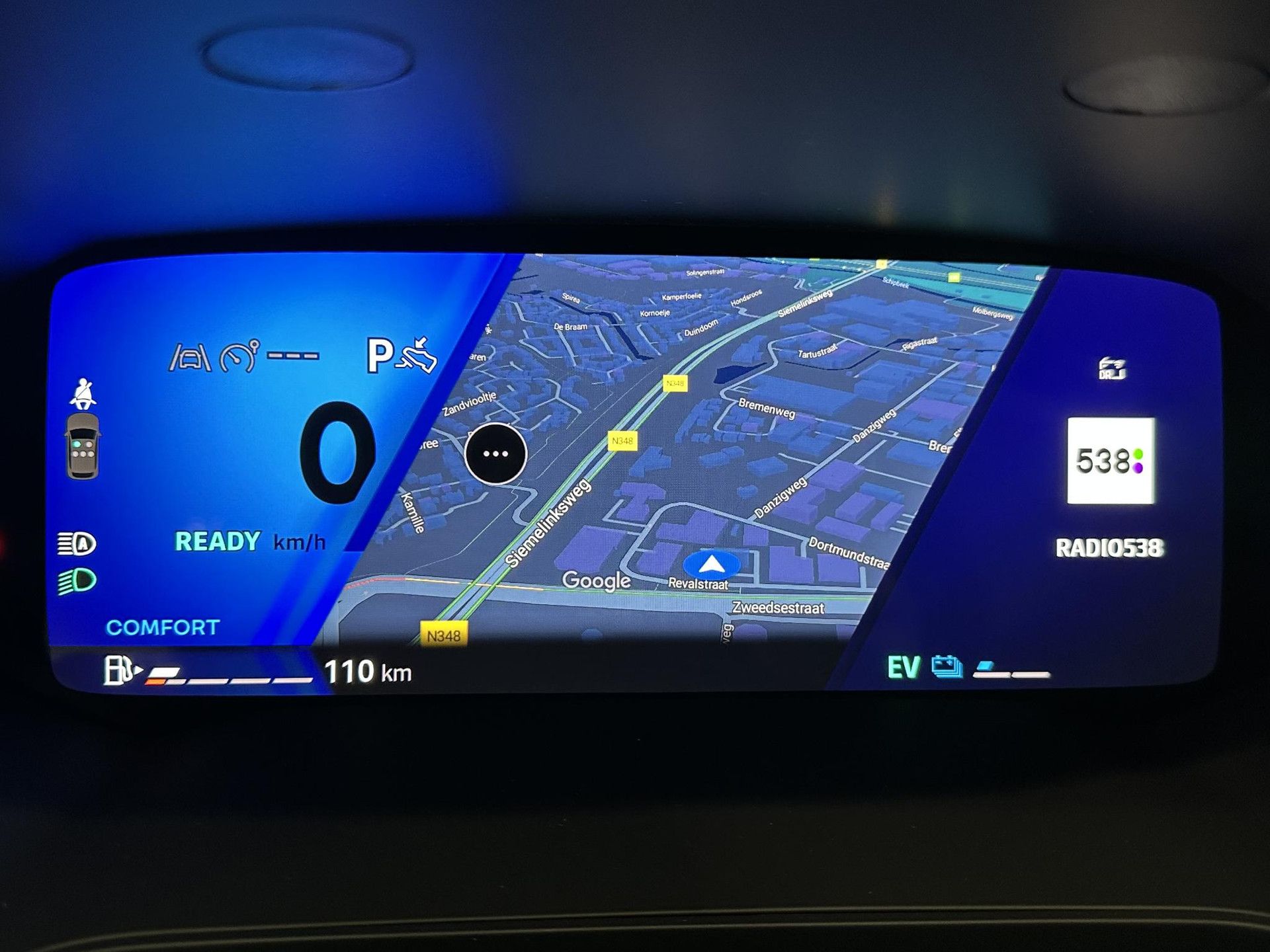 Renault Symbioz – dashboard